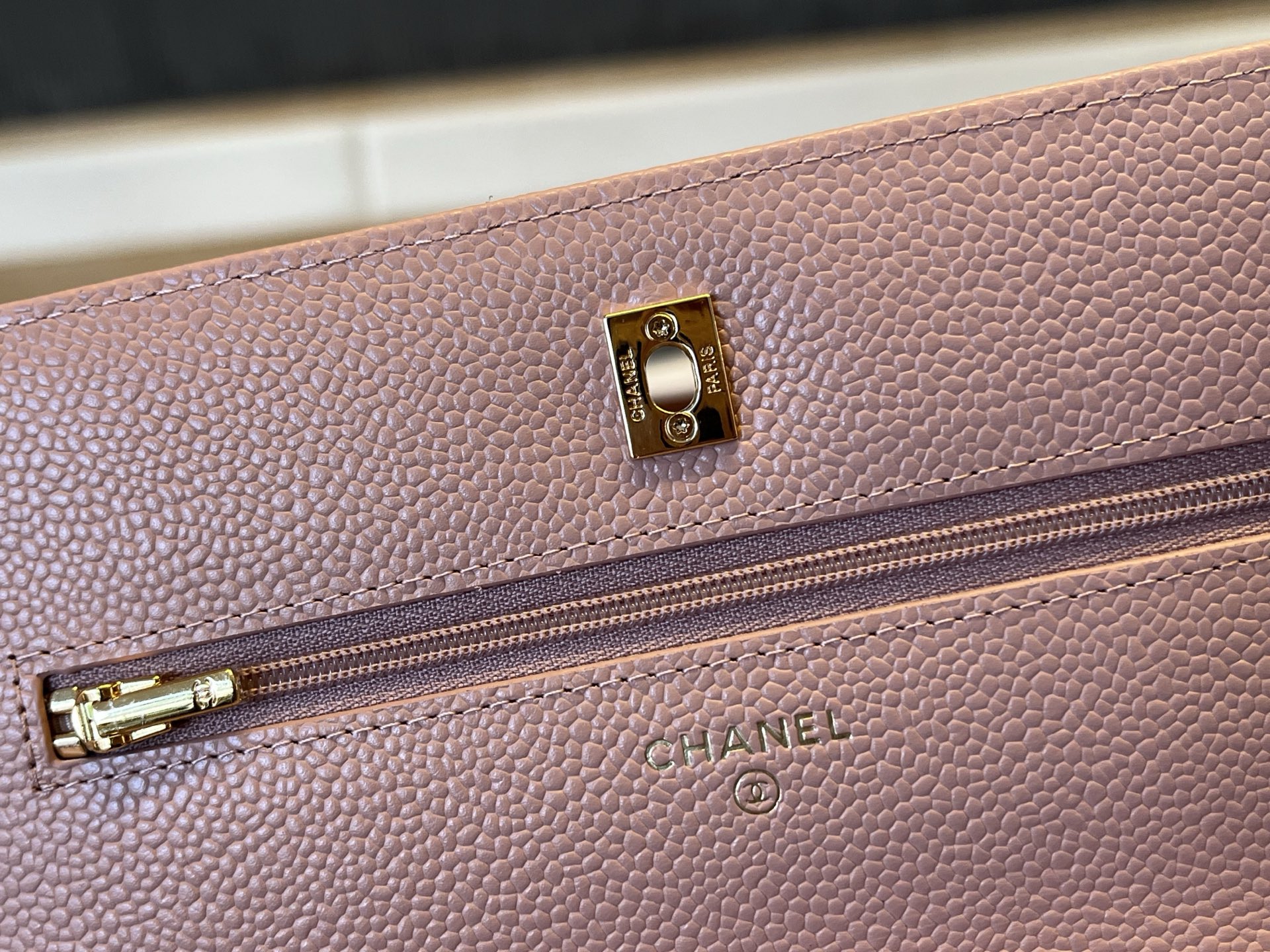 Chanel WOC Chain Wallet, Caviar Leather, Pink, Perfect for Daily Use 9 i1750099404217 4040 0 7