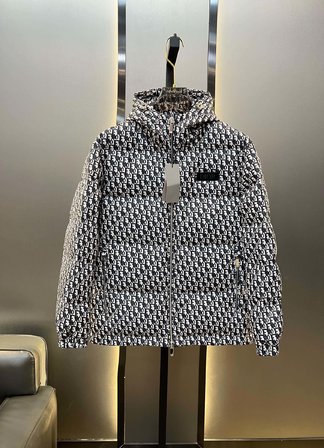 Dior New Clothing Down Jacket White Duck Down Fall/Winter Collection