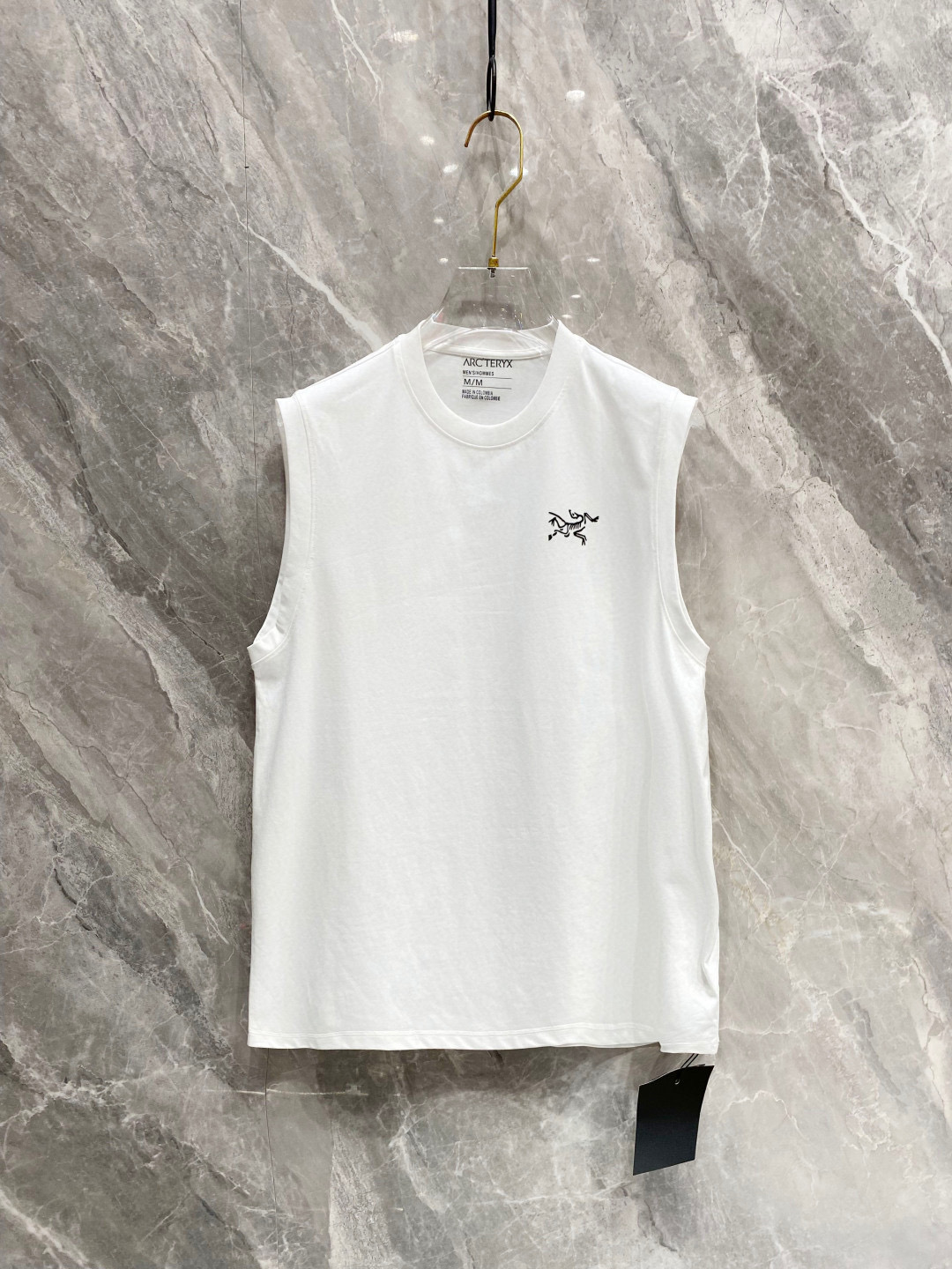 NO:132106,Archaeopteryx 25ss new letter vest, neckline and cuff reinforced threads are not easy to deform. The fabric has been washed and has a comfortable feel, skin-friendly and breathable, and cannot be pilled!  Os style, same style for men and women, size S-2XL, jil sanderarc'teryx, alexander wang19860909始祖鸟家25ss新款字母背心 领口和袖口增强螺纹不易变形 面料经洗水处理,手感舒适,亲肤透气不起球！ os版型 男女同款 尺码S-2XL,,jil sanderarc'teryx,alexander wang,Men's clothing