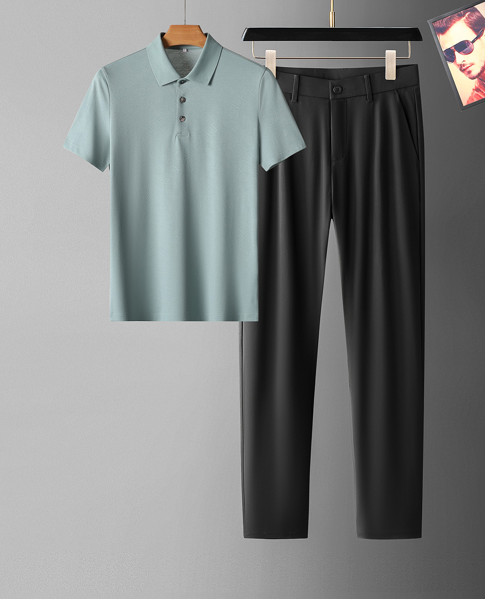 High-Quality Aristocratic Suit: Rose – Elegance, Personality, Fashion Strength in Top American Design. - 图片 2