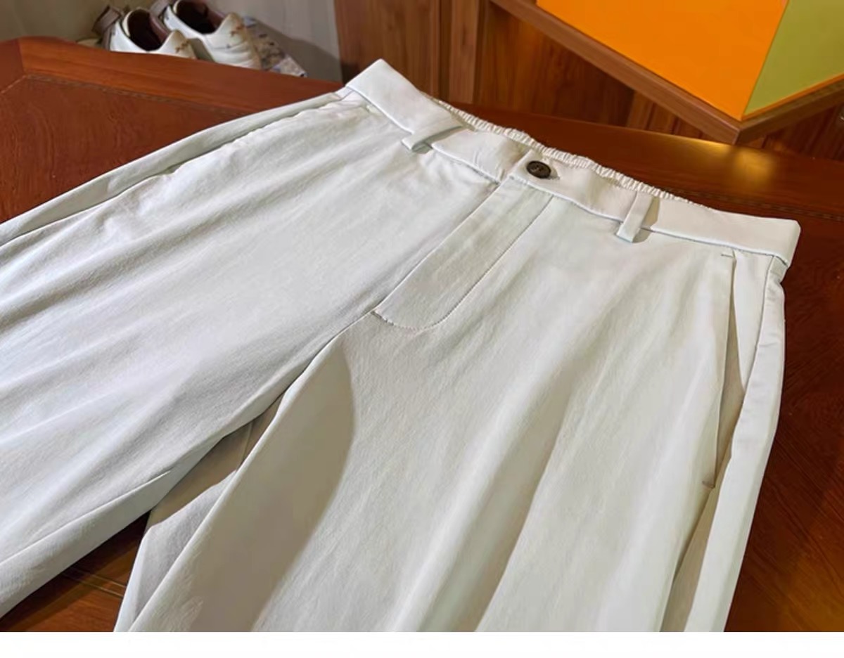 Luxurious Spring/Summer Pants by Amani: Comfortable, Classy, Tailored with Silver Detail. - 图片 7