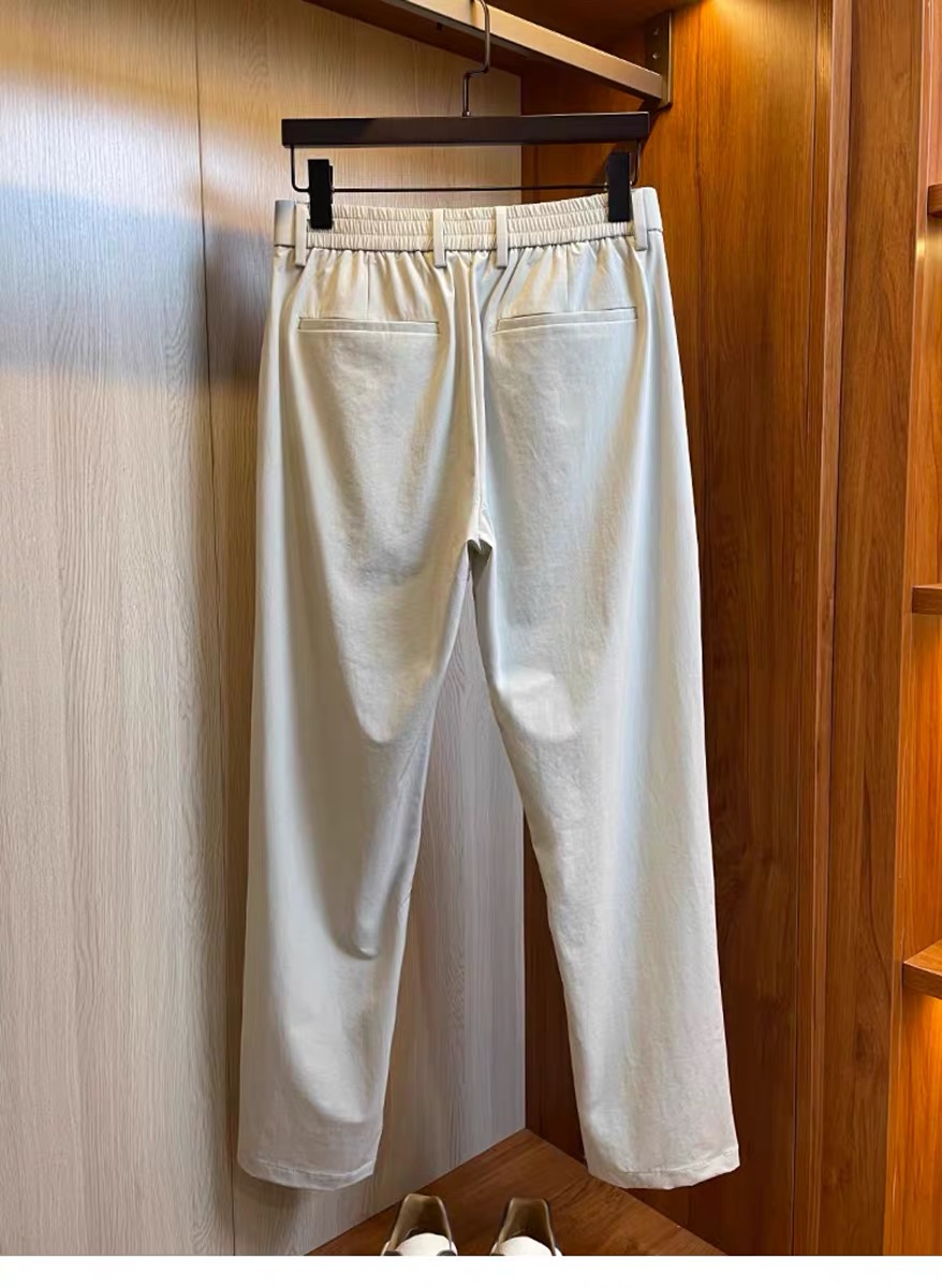 Luxurious Spring/Summer Pants by Amani: Comfortable, Classy, Tailored with Silver Detail. - 图片 6