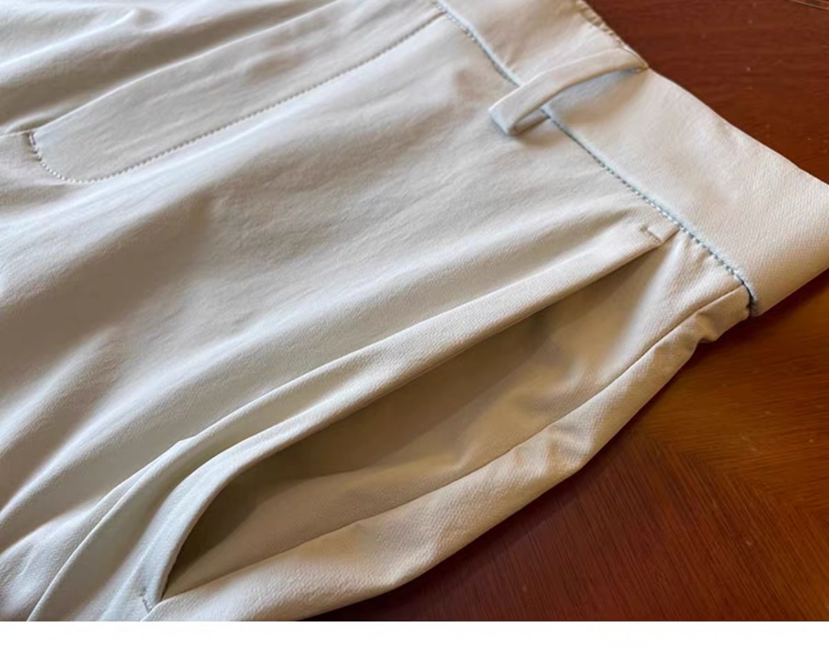 Luxurious Spring/Summer Pants by Amani: Comfortable, Classy, Tailored with Silver Detail. - 图片 8