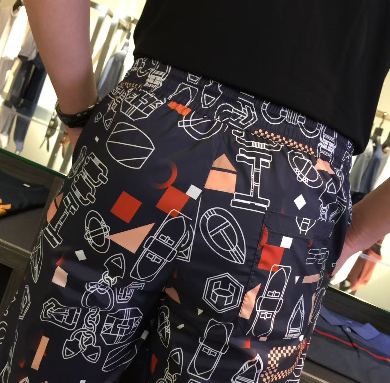 Fashionable Turkish Cotton Shorts: Comfortable, Stylish, High Quality, Luxurious Design, Silver Waist Detail. - 图片 8