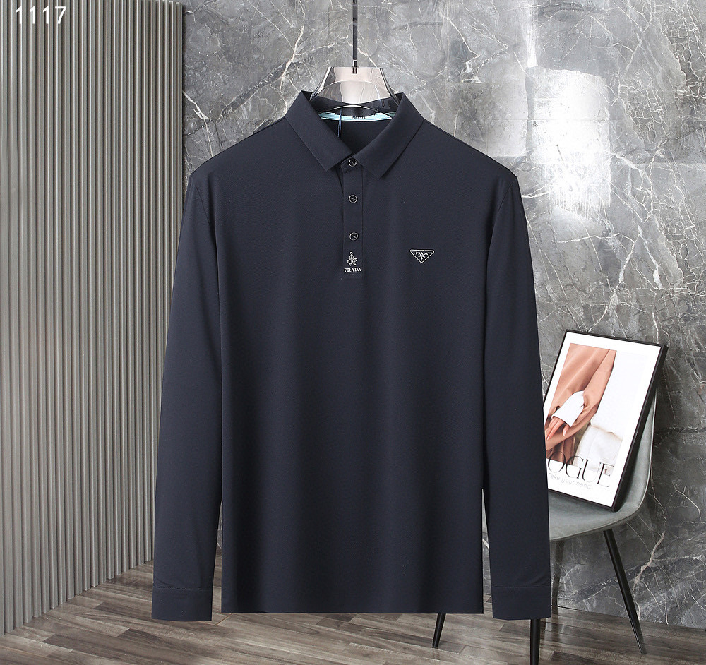 NO:544976,.【Prada】 Fashionable and simple, early autumn base shirt is famous for its simple and delicate design and high-quality details, perfect cut, and the latest British hanging dot and line technology after the label is more perfect, the materials are meticulous, suitable for any occasion, excellent feel, comfortable and breathable! It is the choice of men who focus on practicality and quality. The original quality is synchronized by the official website [strong]. The new model is available for sale immediately, and there are large products [handshake] 174 140 catties wear L maximum wear 200 catties. M-4XL.,,prada,alexander wang19860909.【 普拉达】 时尚简约 早秋打底衫 简洁细腻的设计和高质细节而闻名,裁剪完美,后标最新英国吊点线技术,更加完美,用料一丝不苟,适合任何场合, 手感极佳 舒服又透气! 是注重实用和品质的男士的选择.原單品質 官網同步[强].新款上市 即转即卖 有大货[握手] 174 140斤 穿L 最大穿200斤.M-4XL.,,prada,alexander wang,Men's clothing