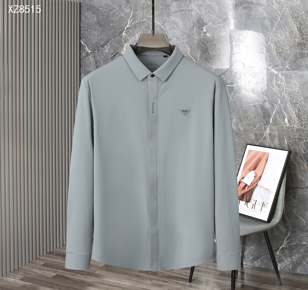 NO:544964,.【Prada】 Fashionable and simple early autumn shirt is famous for its simple and delicate design and high-quality details, perfect cut, and the latest British hanging dot and line technology after the label is more perfect, the materials are meticulous, suitable for any occasion, excellent feel, comfortable and breathable! It is the choice of men who focus on practicality and quality. The original quality is synchronized by the official website [strong]. The new model is available for sale immediately, and there are large products [handshake] 174 140 catties wear L maximum wear 200 catties. M-4XL.,,prada,shirts,alexander wang19860909.【 普拉达】 时尚简约 早秋衬衫 简洁细腻的设计和高质细节而闻名,裁剪完美,后标最新英国吊点线技术,更加完美,用料一丝不苟,适合任何场合, 手感极佳 舒服又透气! 是注重实用和品质的男士的选择.原單品質 官網同步[强].新款上市 即转即卖 有大货[握手] 174 140斤 穿L 最大穿200斤.M-4XL.,,prada,shirts,alexander wang,Men's clothing