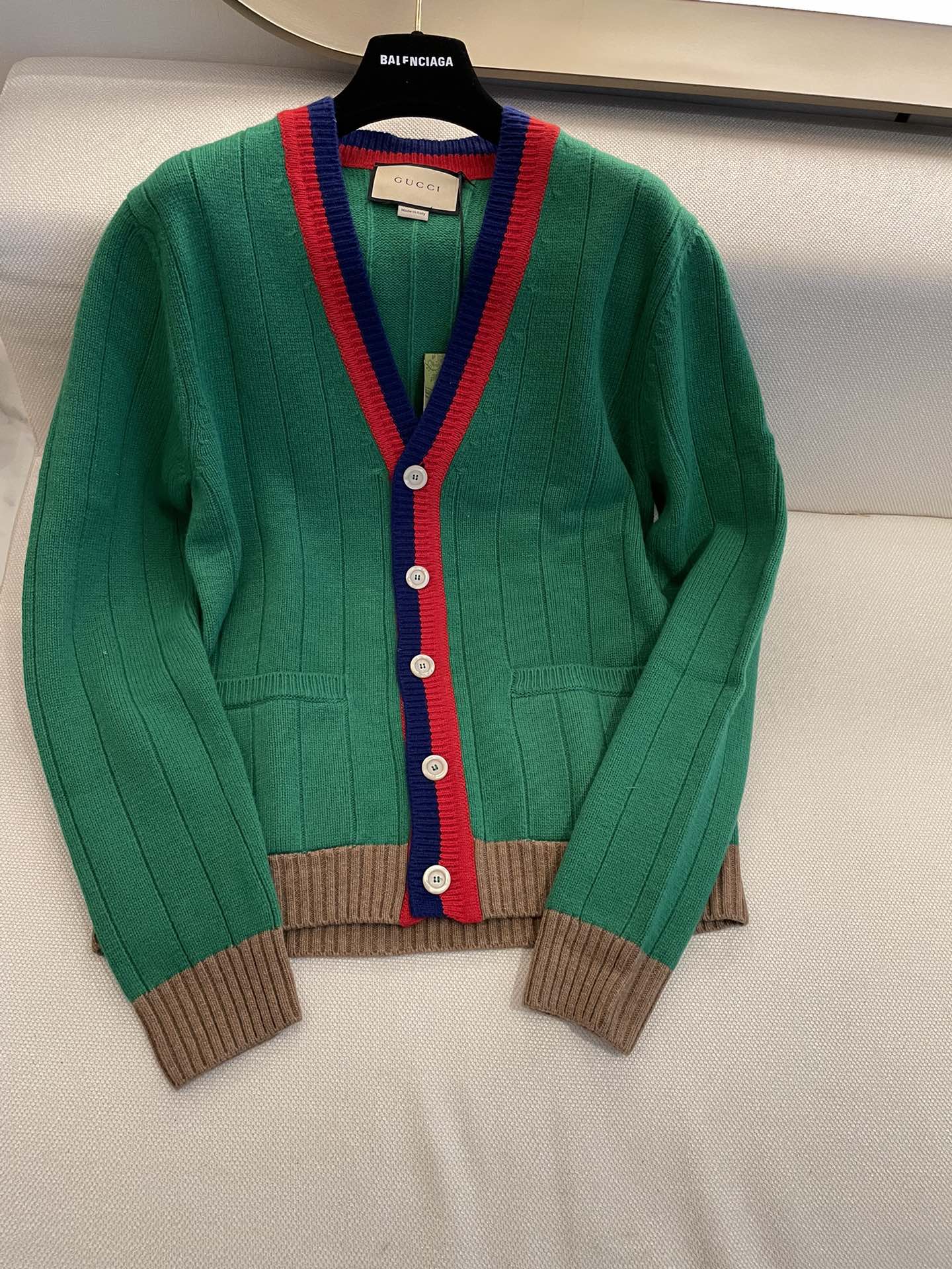 Gucci Clothing Cardigans Best Replica 1:1
 Unisex Wool