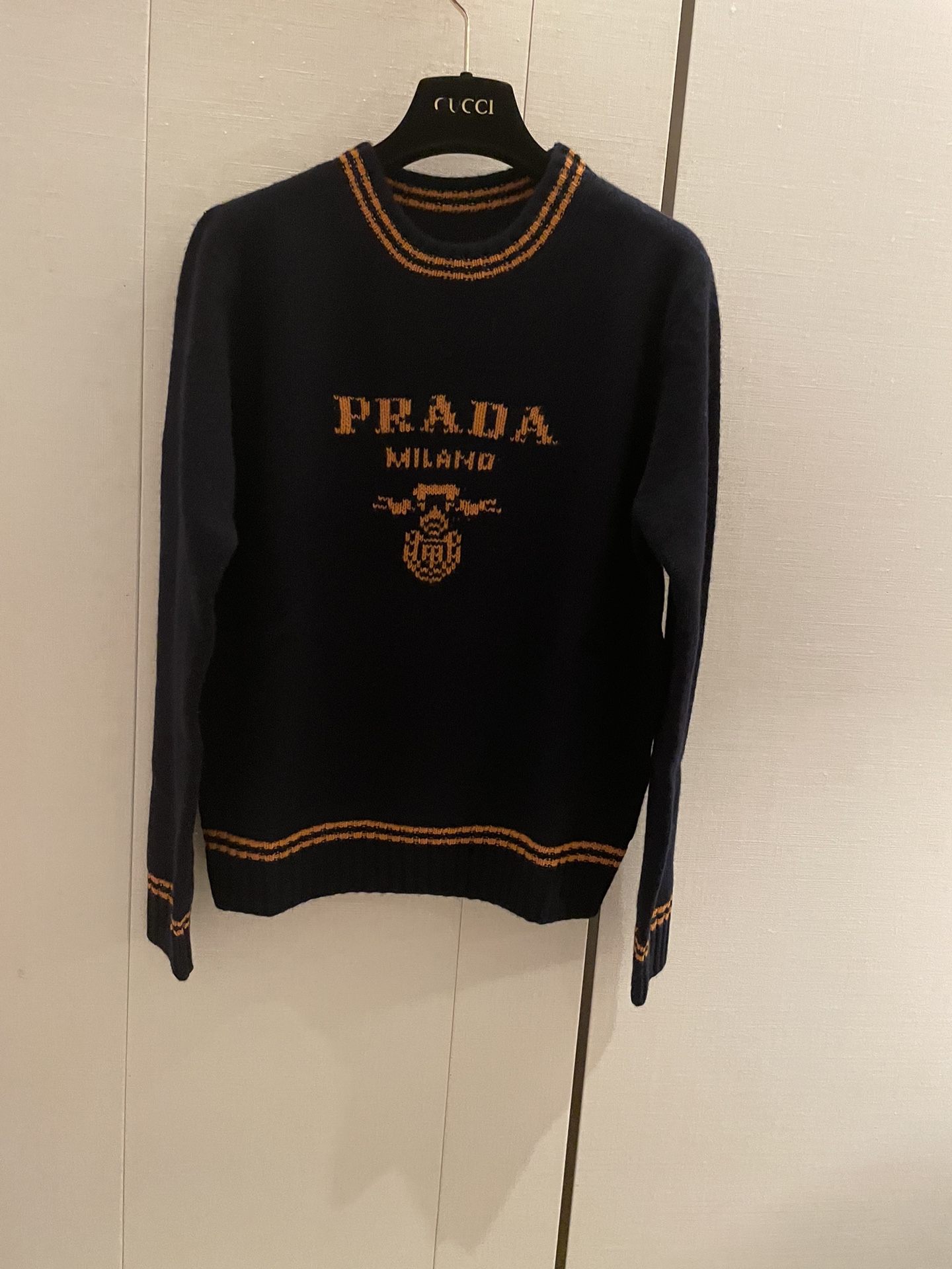 Buy Best High-Quality
 Prada Clothing Sweatshirts Embroidery Cashmere Fashion Casual