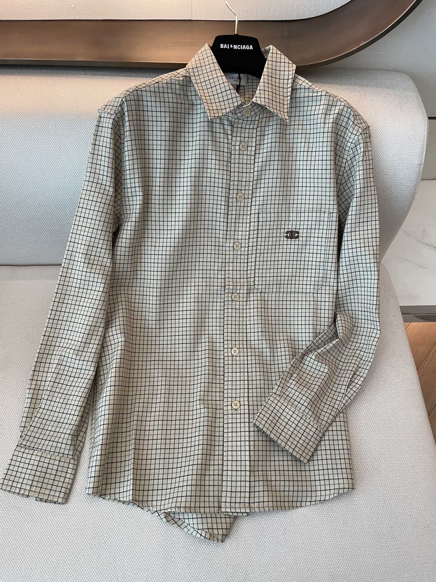 Celine Clothing Shirts & Blouses Lattice Cotton