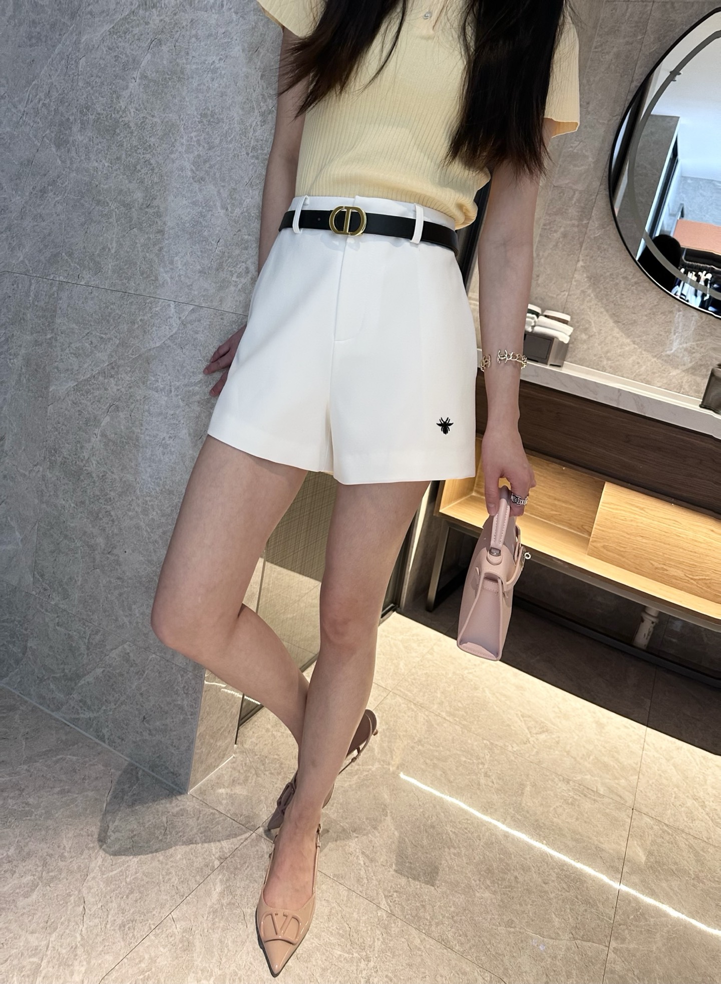NO:319901,White model upper body picture, alexander wang19860909白色模特上身图,,alexander wang,Women's clothing