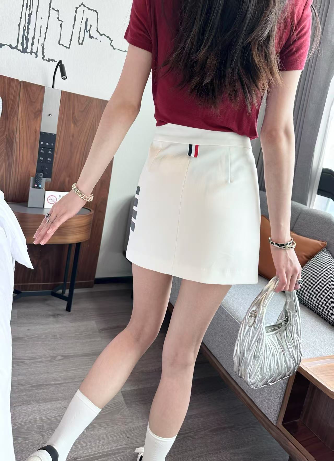 NO:319913,White model upper body picture, alexander wang19860909白色模特上身图,,alexander wang,Women's clothing