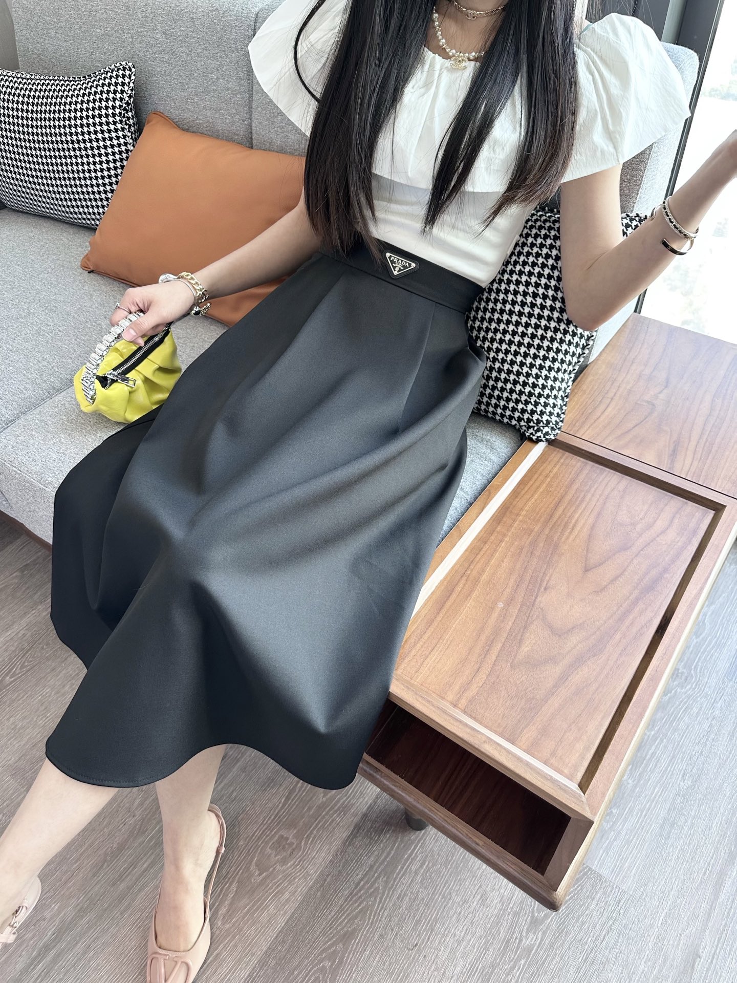 NO:319936,Black model upper body picture, alexander wang19860909黑色模特上身图,,alexander wang,Women's clothing