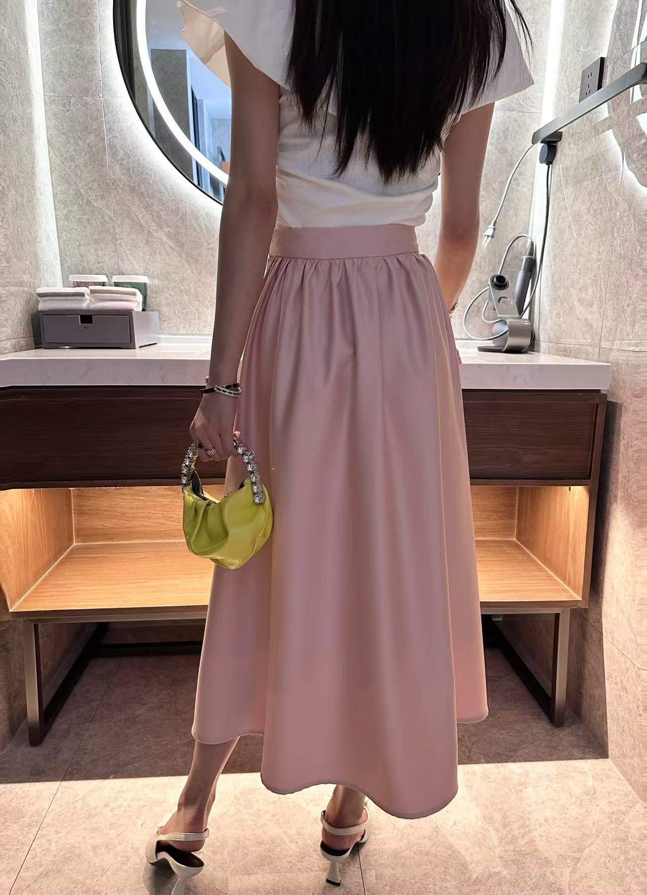 NO:319004,Pink model upper body picture, alexander wang19860909粉色模特上身图,,alexander wang,Women's clothing