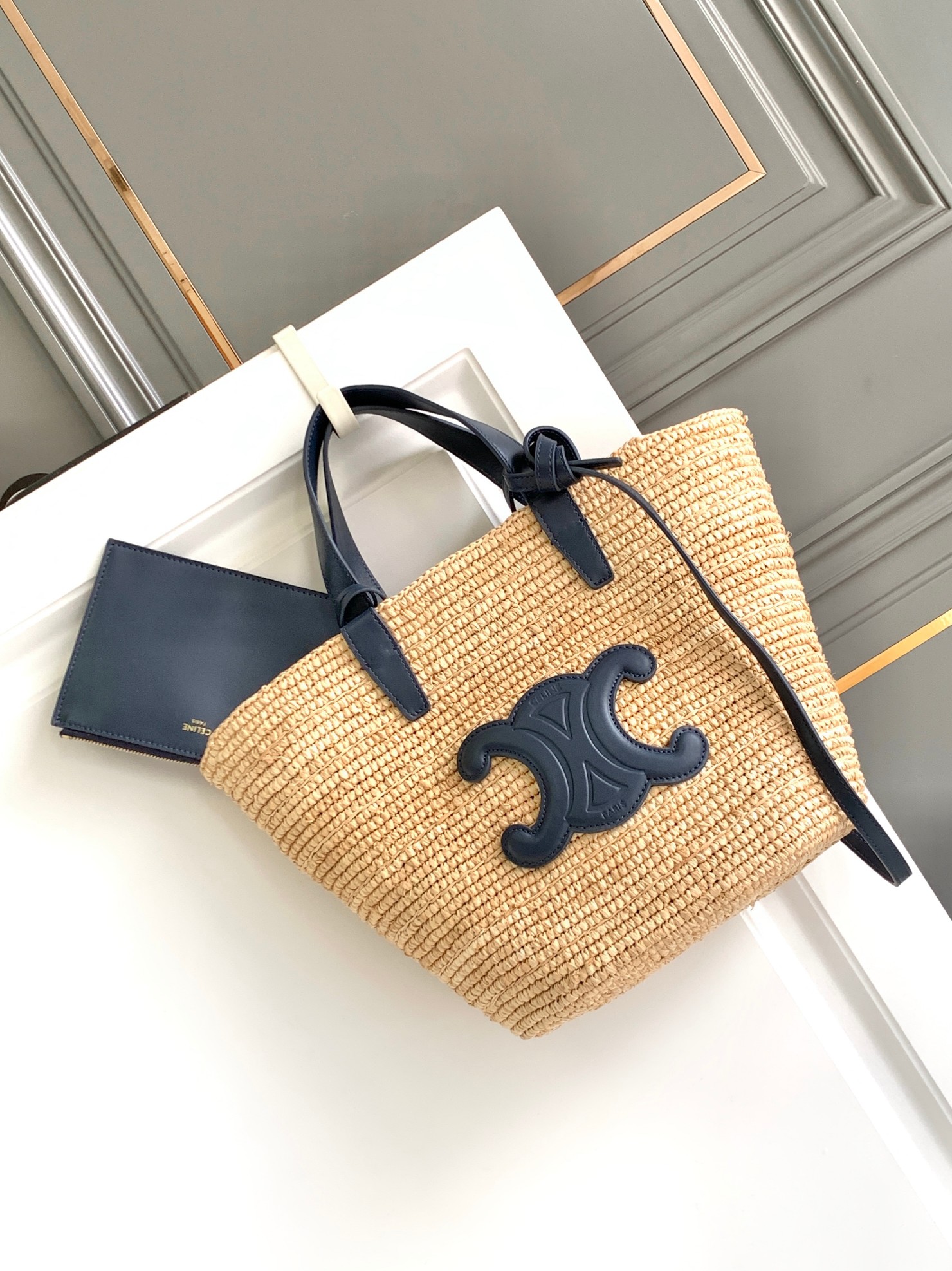 Celine Braided/dark blue~