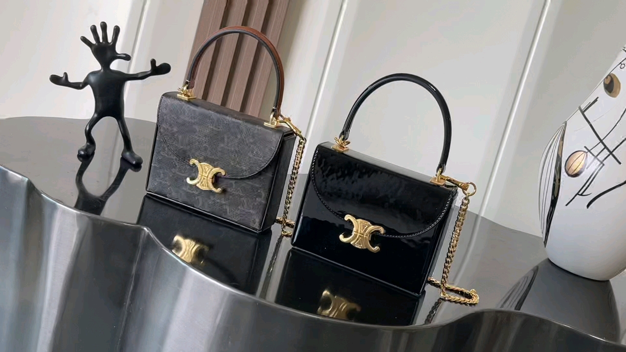 Celine Video AppreciationBLANDINE Small Box Bag 2 Color