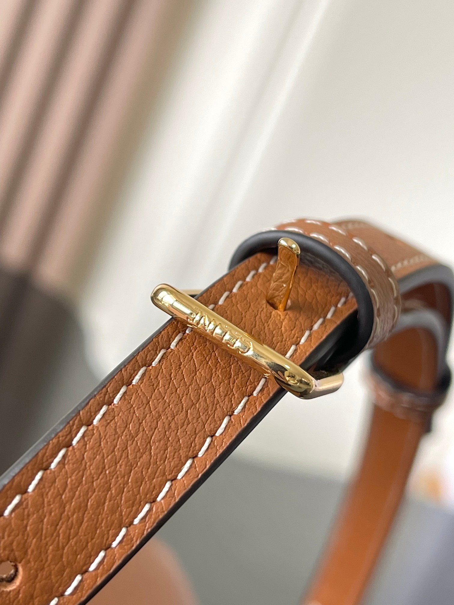Celine Teen Nino Handbag: Soft Calfskin Leather, Triomphe Closure, Crossbody Bag 8 a1755079880996 8122