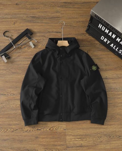 Stone Island Shell-R Jacket - Windproof, Comfortable, Multi-Pocket, Couple Style