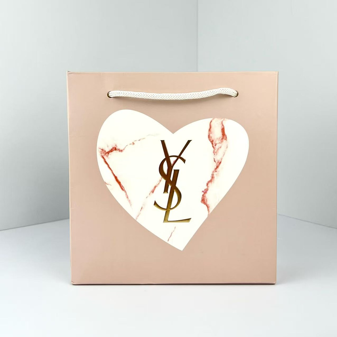 80！(2025 YSL edición limitada de San Valentín lápiz de labios rectangular/almohadilla de dos piezas) con bolsa de regal…