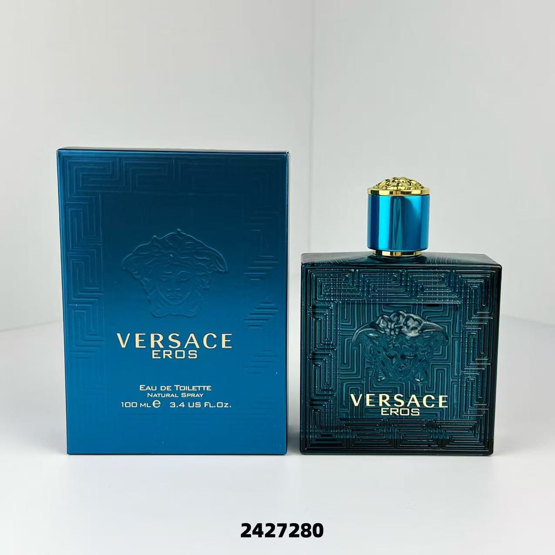 50! Versace Eros Pour Homme eau de toilette 100ml 🔜 foto real 📸 en stock❗️ EDT✔ Versace Eros azul para hombre 100ml/ …