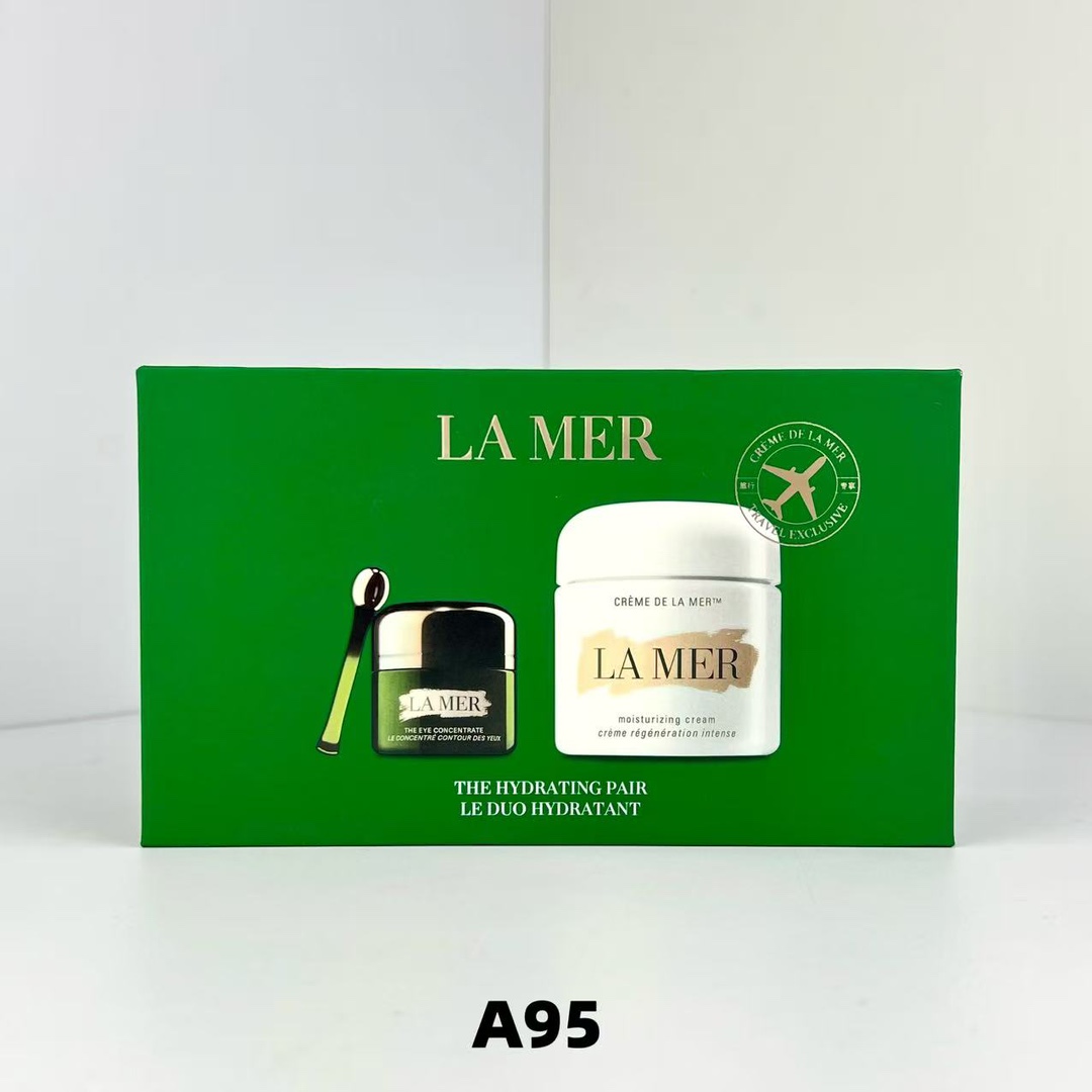 160!💪( Crema clásica La Mer 100ml + set de dos ojos ) Con bolsa de regalo❗️Contiene: Crema milagrosa 100ml, Crema para…