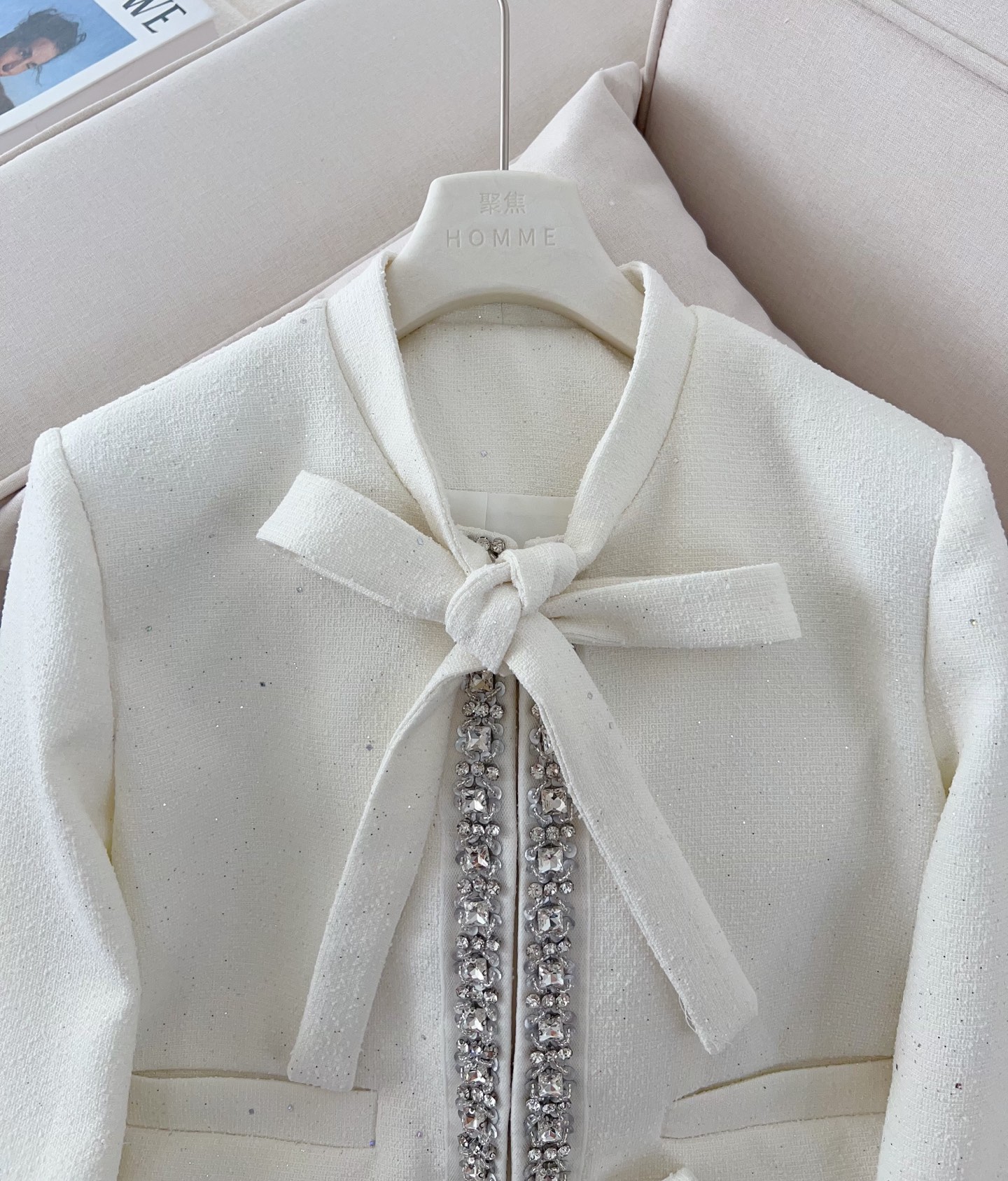 Elegant Women's Two-Piece Set with Sequins - Chic Jacket and Shorts Outfit 6 i1755764238272 1280 0 2