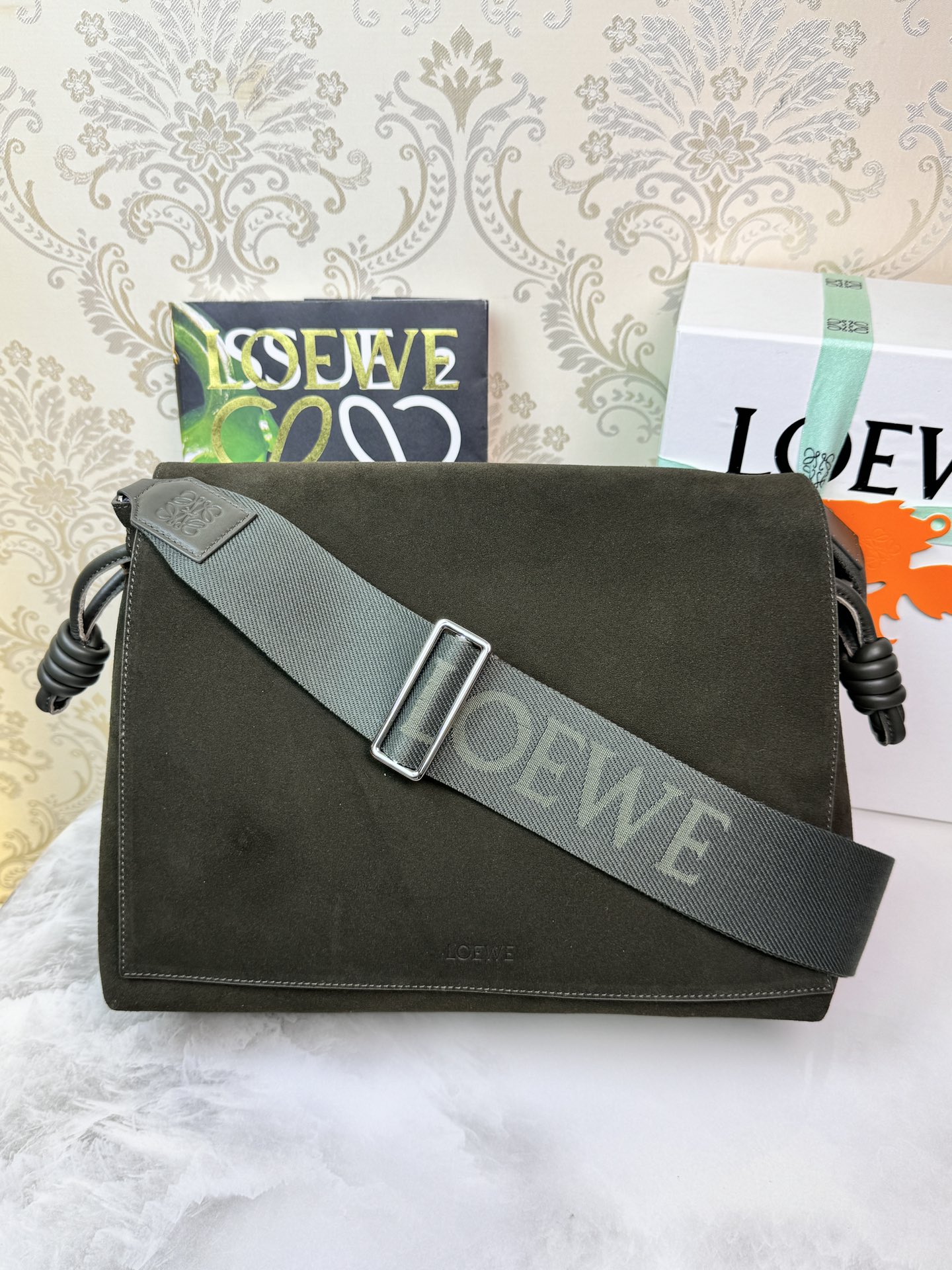 LOEWE Flamenco Satchel сумка-мессенджэр - топ-якасць