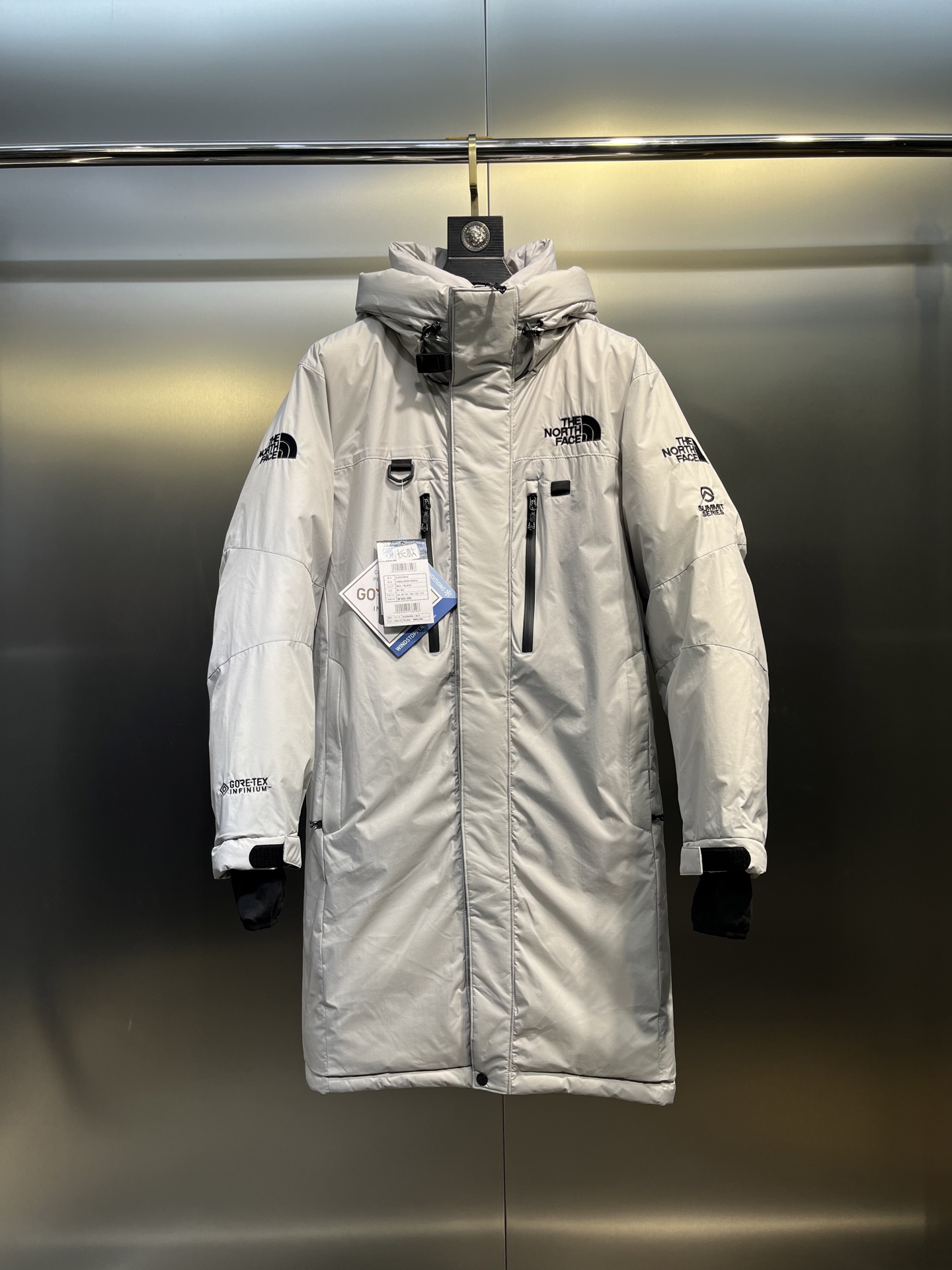 The North Face レトロヒマラヤ ロングダウン 防水14Dナイロン 極暖フード付き