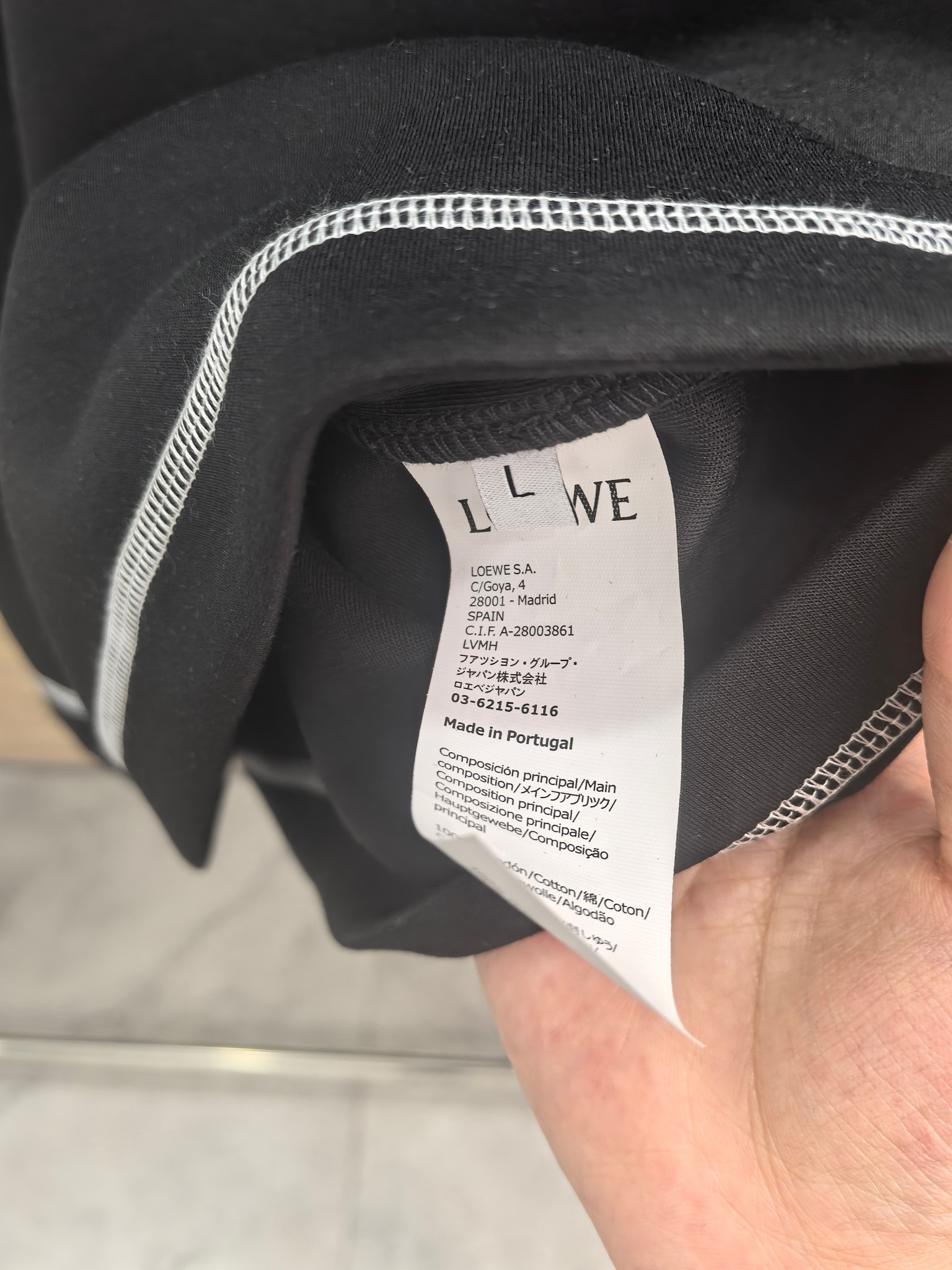 罗意威 2025秋冬专柜新款 时尚休闲打底衫长袖T恤，精选进口高密度双面拉架棉面料，精致原版logo打造