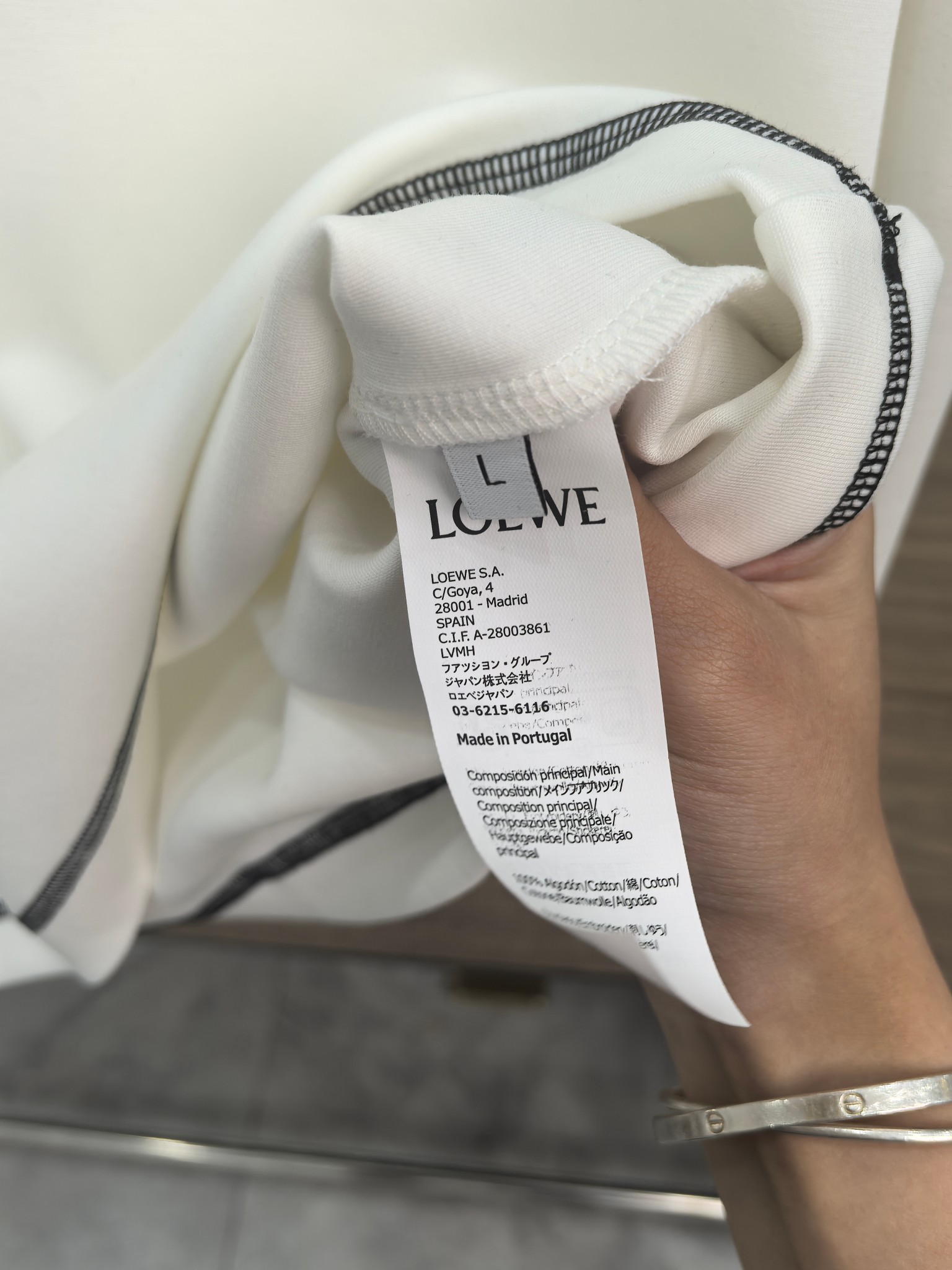 罗意威 2025秋冬专柜新款 时尚休闲打底衫长袖T恤，精选进口高密度双面拉架棉面料，精致原版logo打造