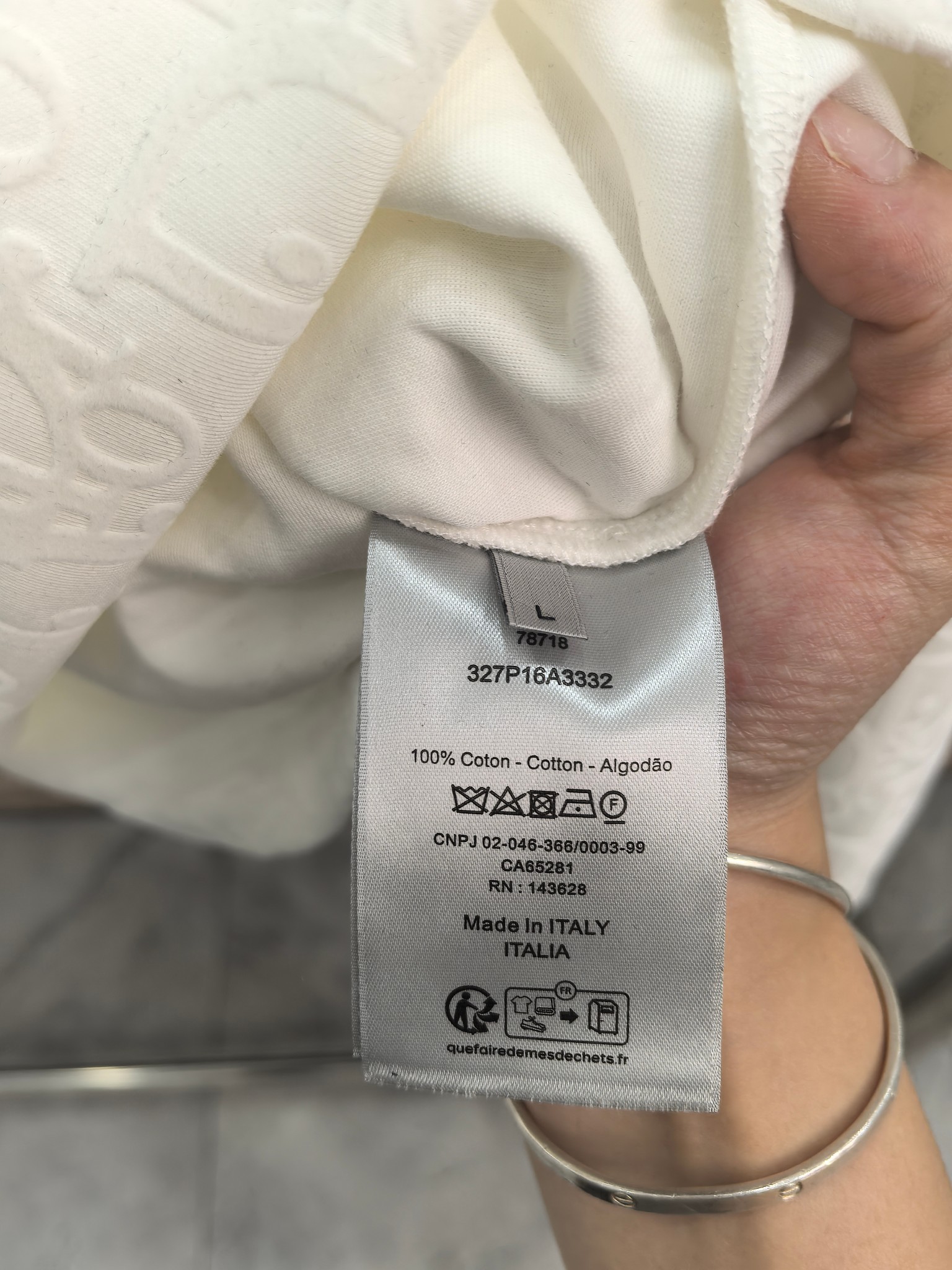 Dior 2025秋冬专柜新款 时尚休闲打底衫长袖T恤，精选进口高密度双面拉架棉面料，精致原版logo打