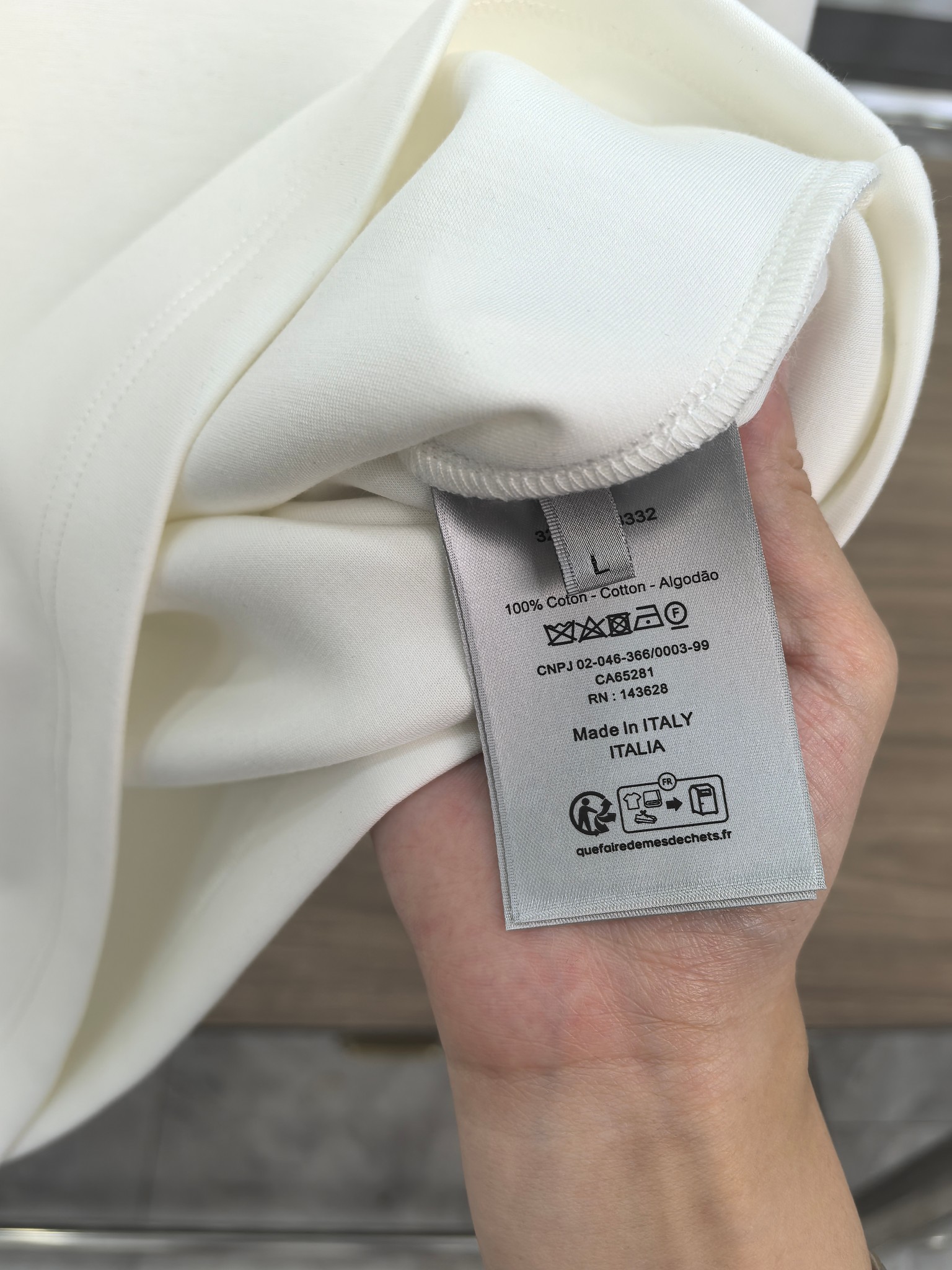 Dior 2025秋冬专柜新款 时尚休闲打底衫长袖T恤，精选进口高密度双面拉架棉面料，精致原版logo打