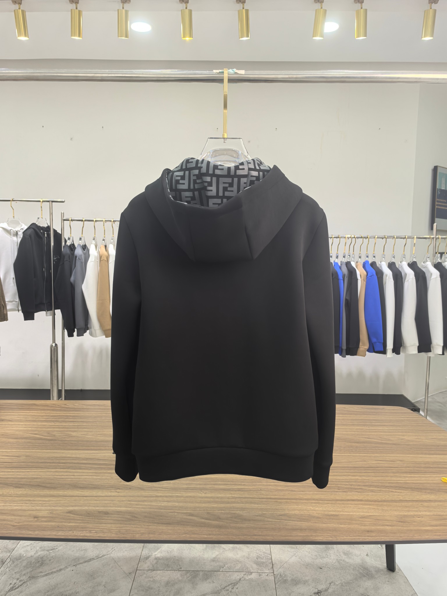 蒙口 2025秋冬最新爆款夹克外套 面料精选高支高密双股空气层长绒棉 手感超级舒服 logo精选全进口环