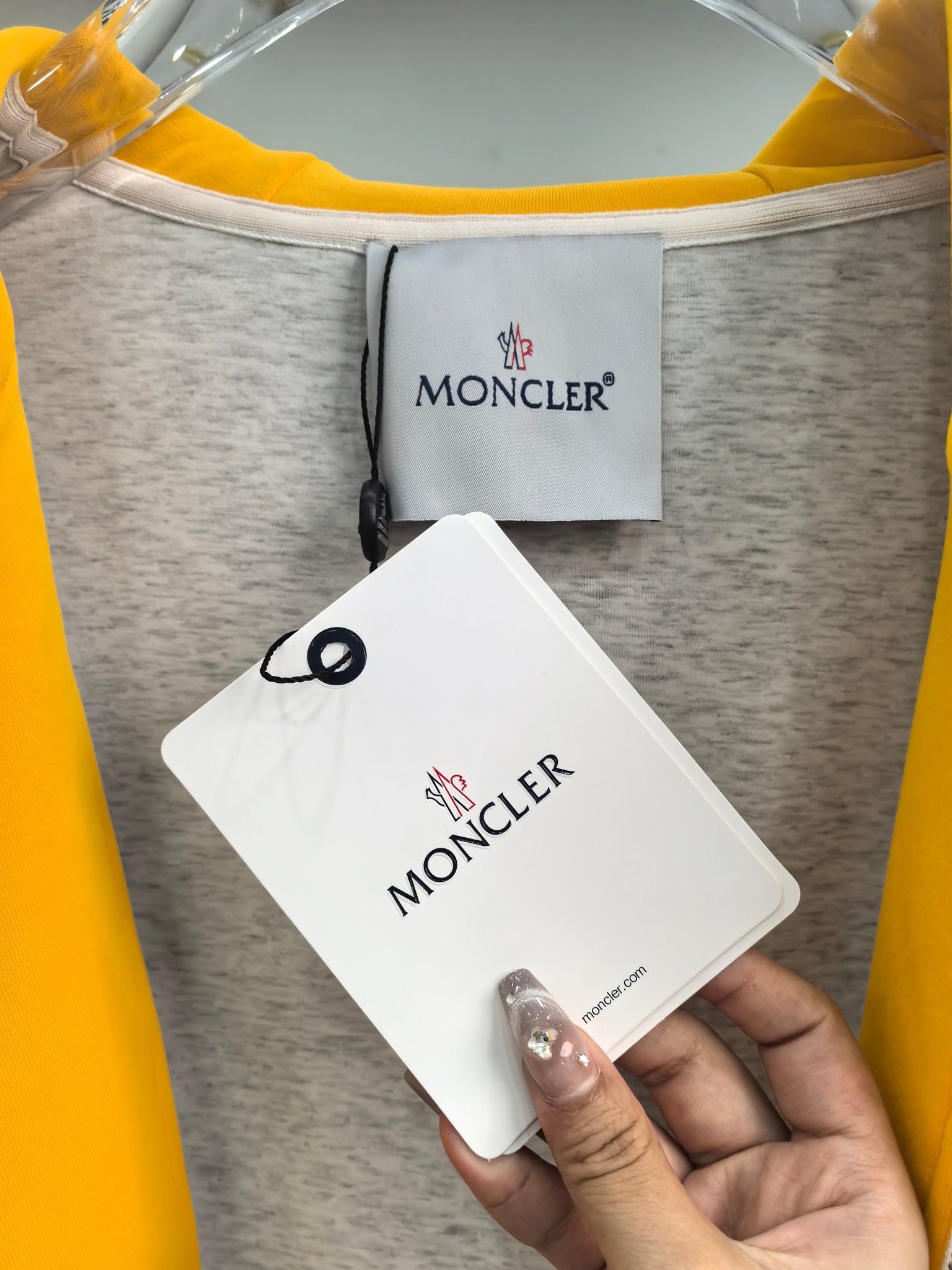 蒙口 2025秋冬最新爆款夹克外套 面料精选高支高密双股空气层长绒棉 手感超级舒服 logo精选全进口环