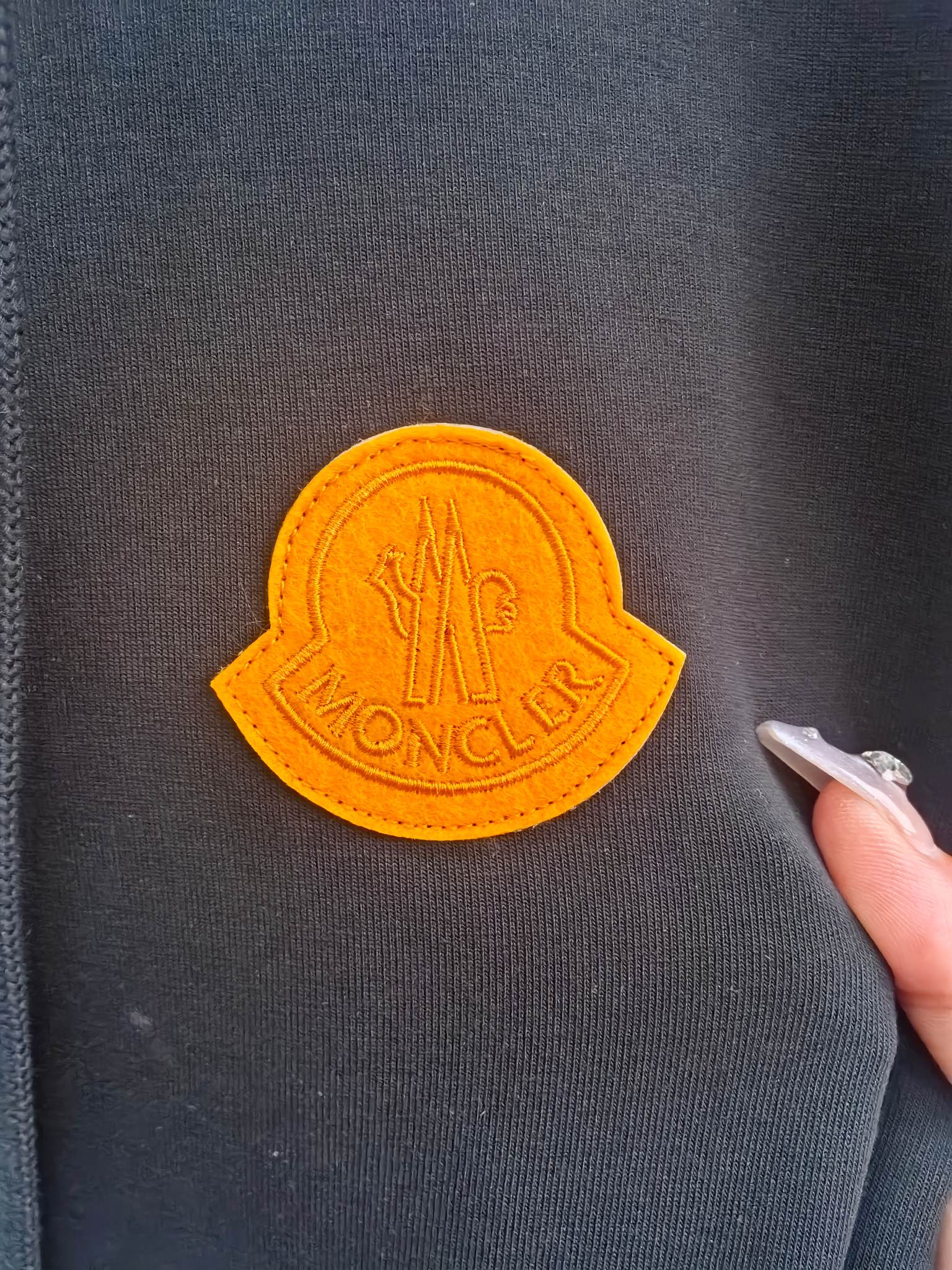 蒙口 2025秋冬最新爆款夹克外套 面料精选高支高密双股空气层长绒棉 手感超级舒服 logo精选全进口环