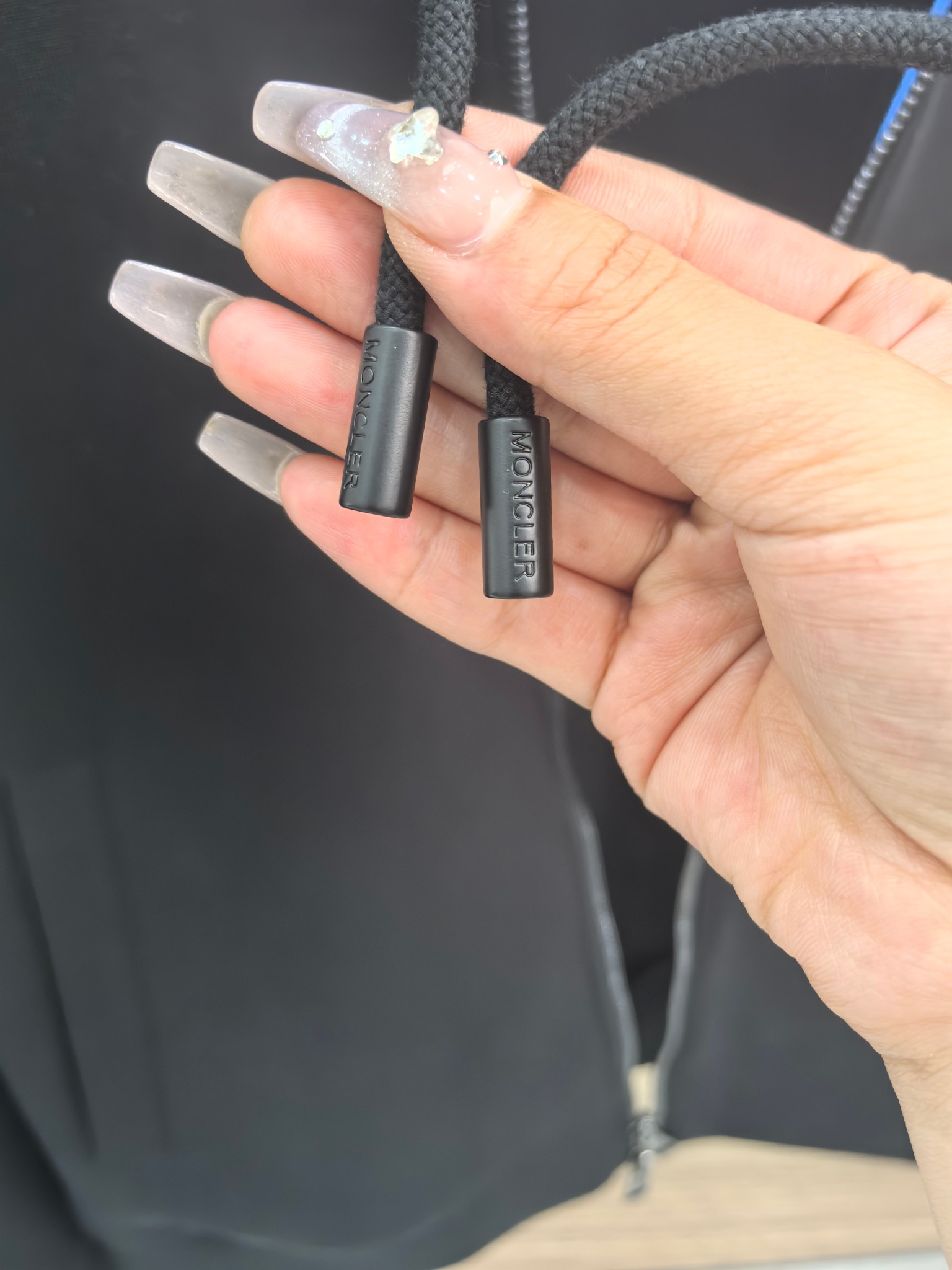 蒙口 2025秋冬最新爆款夹克外套 面料精选高支高密双股空气层长绒棉 手感超级舒服 logo精选全进口环