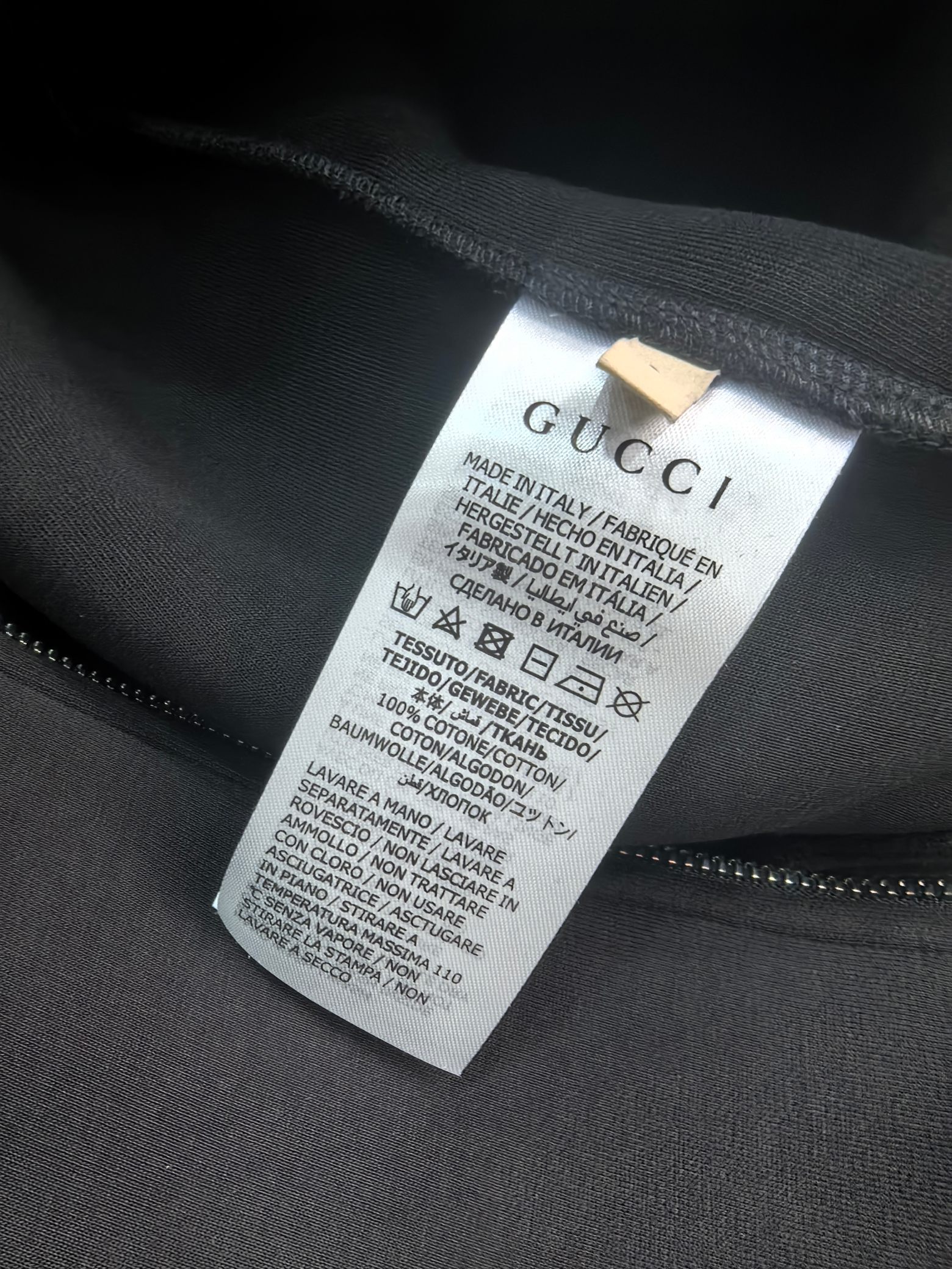 Gucci 2025秋冬最新爆款夹克外套 面料精选高支高密双股空气层长绒棉 手感超级舒服 logo精选全