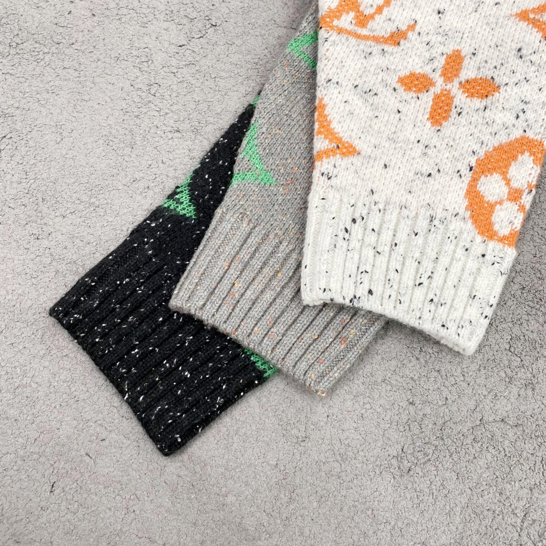 LV2025毛衣外套 2025秋冬最新系列，专柜1:1顶级复刻，全品相！加厚款，时下最流行的老钱风，老板