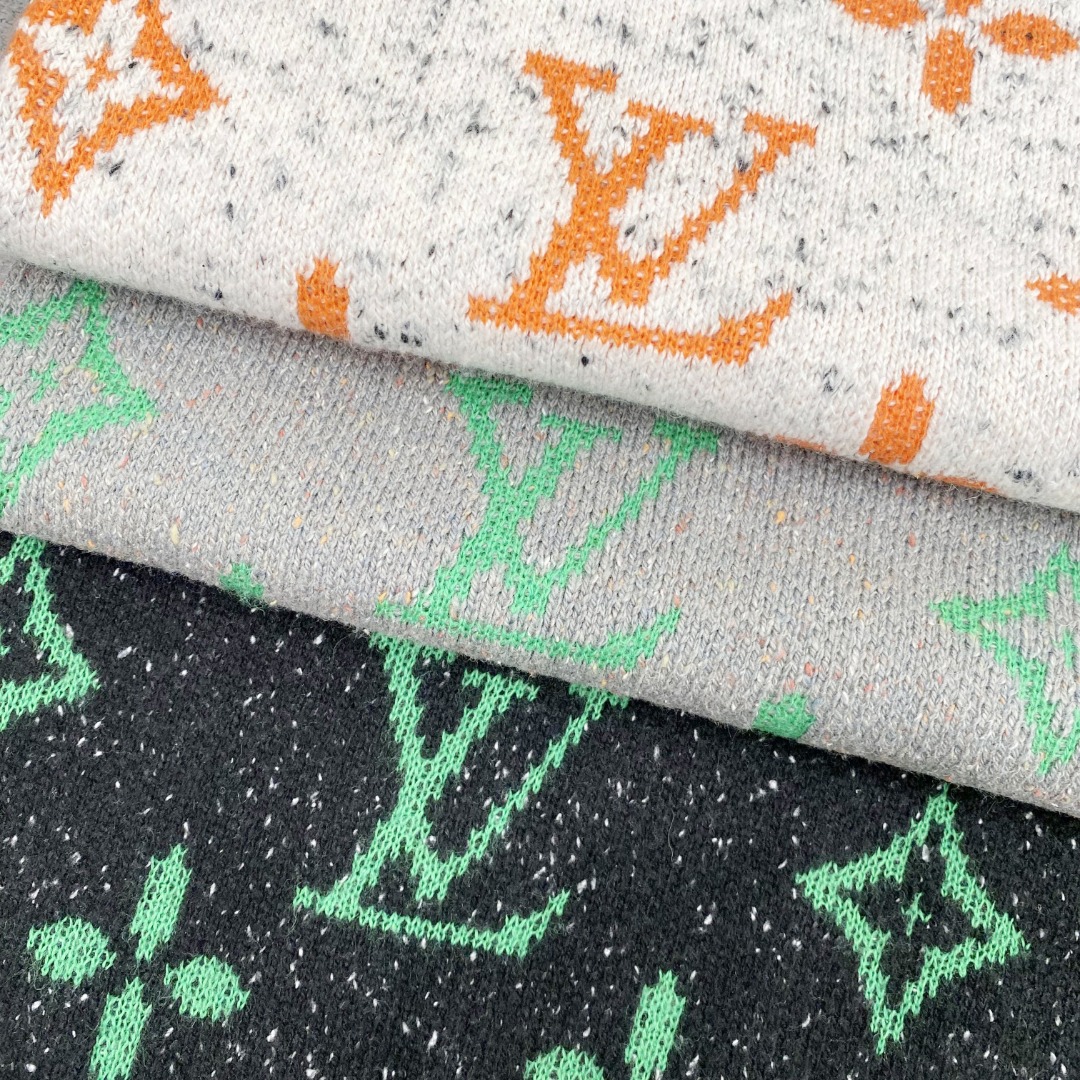 LV2025毛衣外套 2025秋冬最新系列，专柜1:1顶级复刻，全品相！加厚款，时下最流行的老钱风，老板