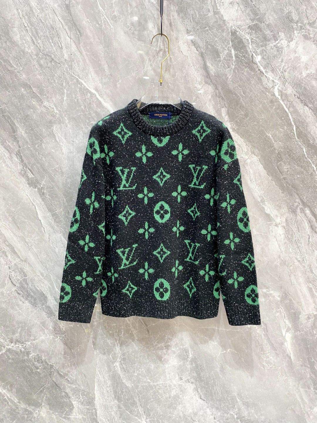 LV2025毛衣外套 2025秋冬最新系列，专柜1:1顶级复刻，全品相！加厚款，时下最流行的老钱风，老板