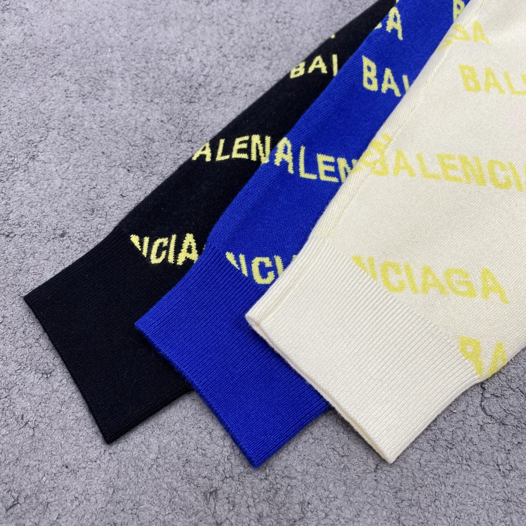 巴黎世家2025毛衣外套 2025秋冬最新系列，专柜1:1顶级复刻，全品相！加厚款，时下最流行的老钱风，