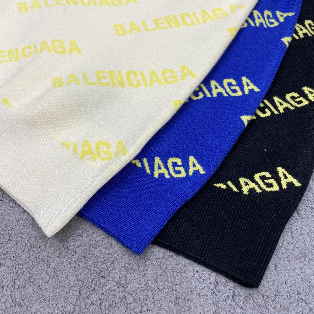 巴黎世家2025毛衣外套 2025秋冬最新系列，专柜1:1顶级复刻，全品相！加厚款，时下最流行的老钱风，