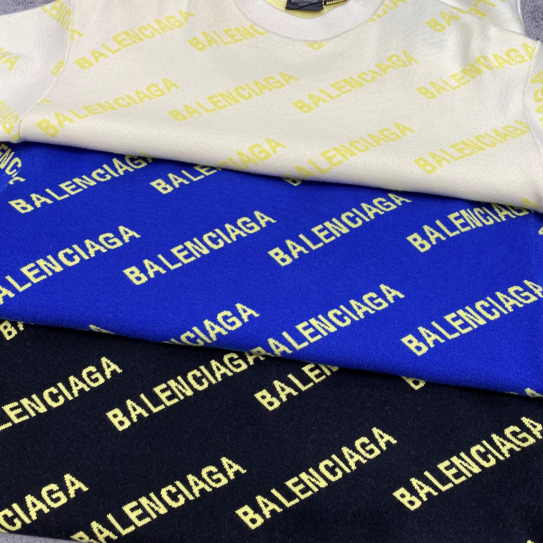 巴黎世家2025毛衣外套 2025秋冬最新系列，专柜1:1顶级复刻，全品相！加厚款，时下最流行的老钱风，