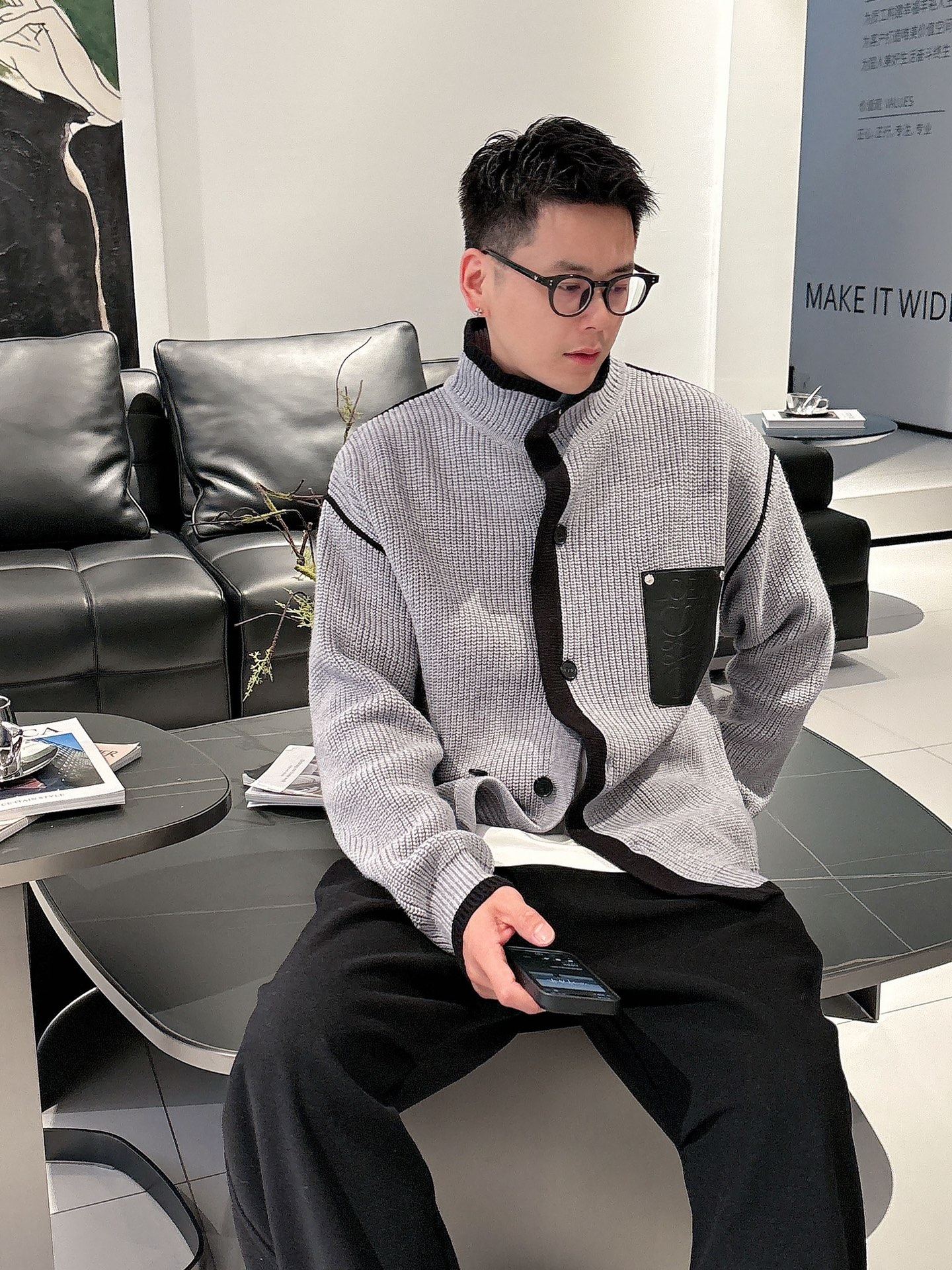 罗意威 2025毛衣外套 2025秋冬最新系列，专柜1:1顶级复刻，全品相！加厚款，时下最流行的老钱风，