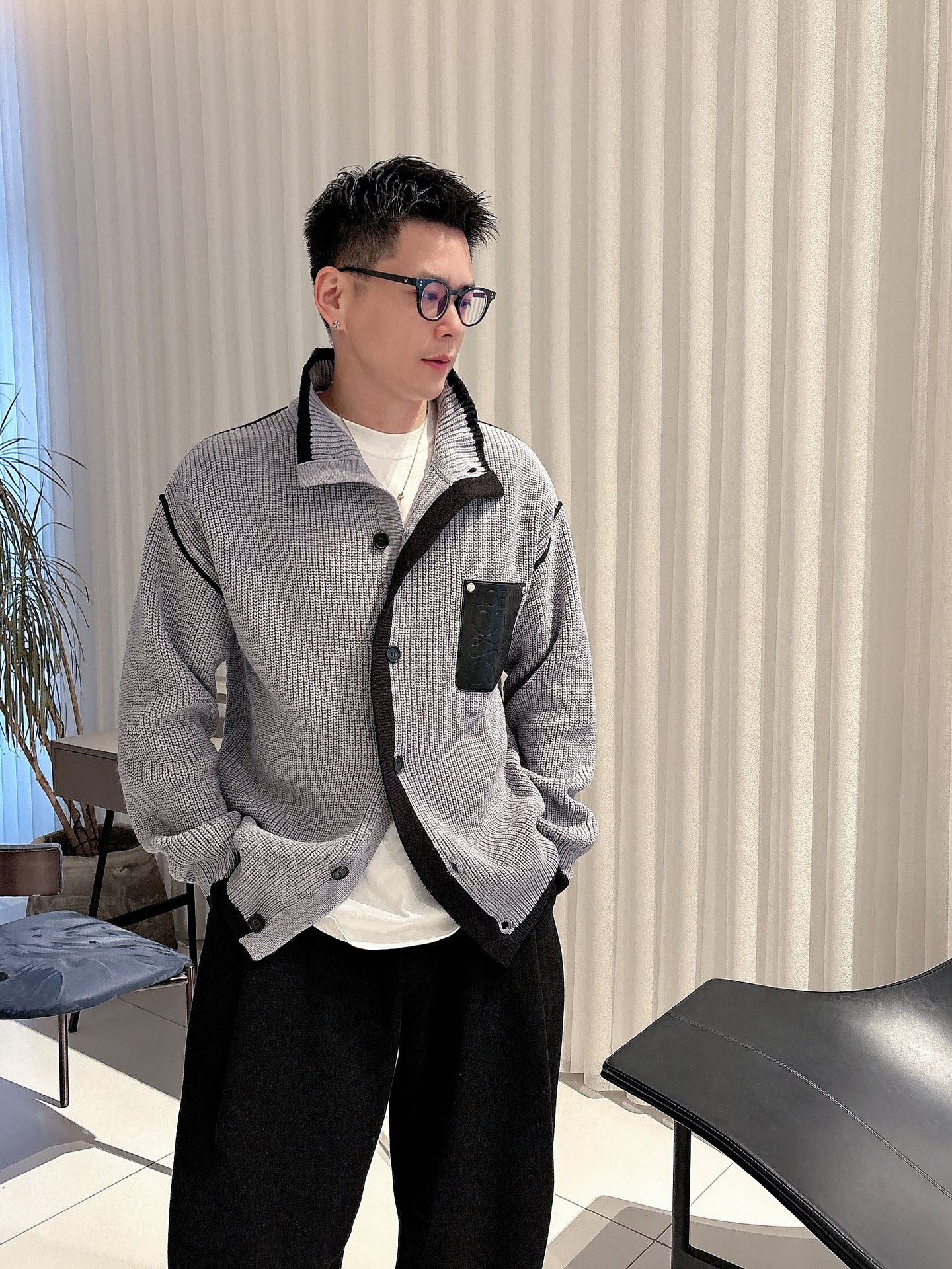 罗意威 2025毛衣外套 2025秋冬最新系列，专柜1:1顶级复刻，全品相！加厚款，时下最流行的老钱风，