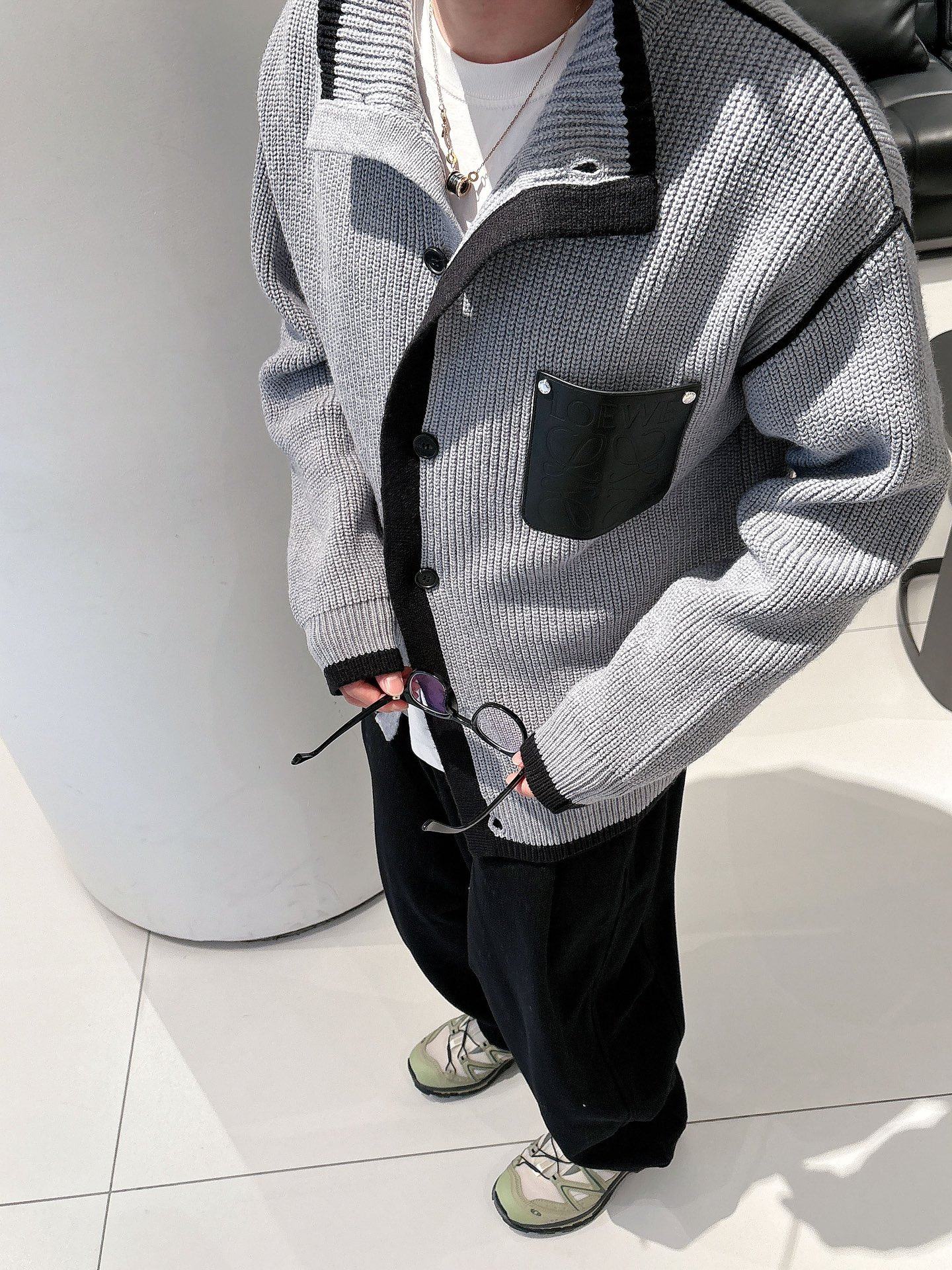 罗意威 2025毛衣外套 2025秋冬最新系列，专柜1:1顶级复刻，全品相！加厚款，时下最流行的老钱风，