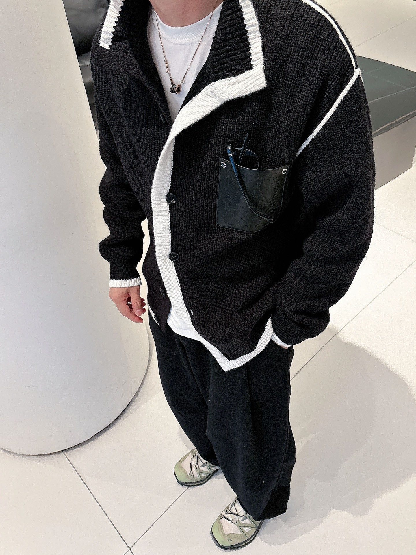 罗意威 2025毛衣外套 2025秋冬最新系列，专柜1:1顶级复刻，全品相！加厚款，时下最流行的老钱风，