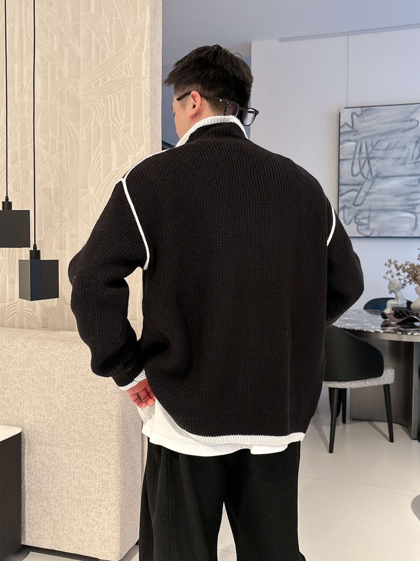 罗意威 2025毛衣外套 2025秋冬最新系列，专柜1:1顶级复刻，全品相！加厚款，时下最流行的老钱风，