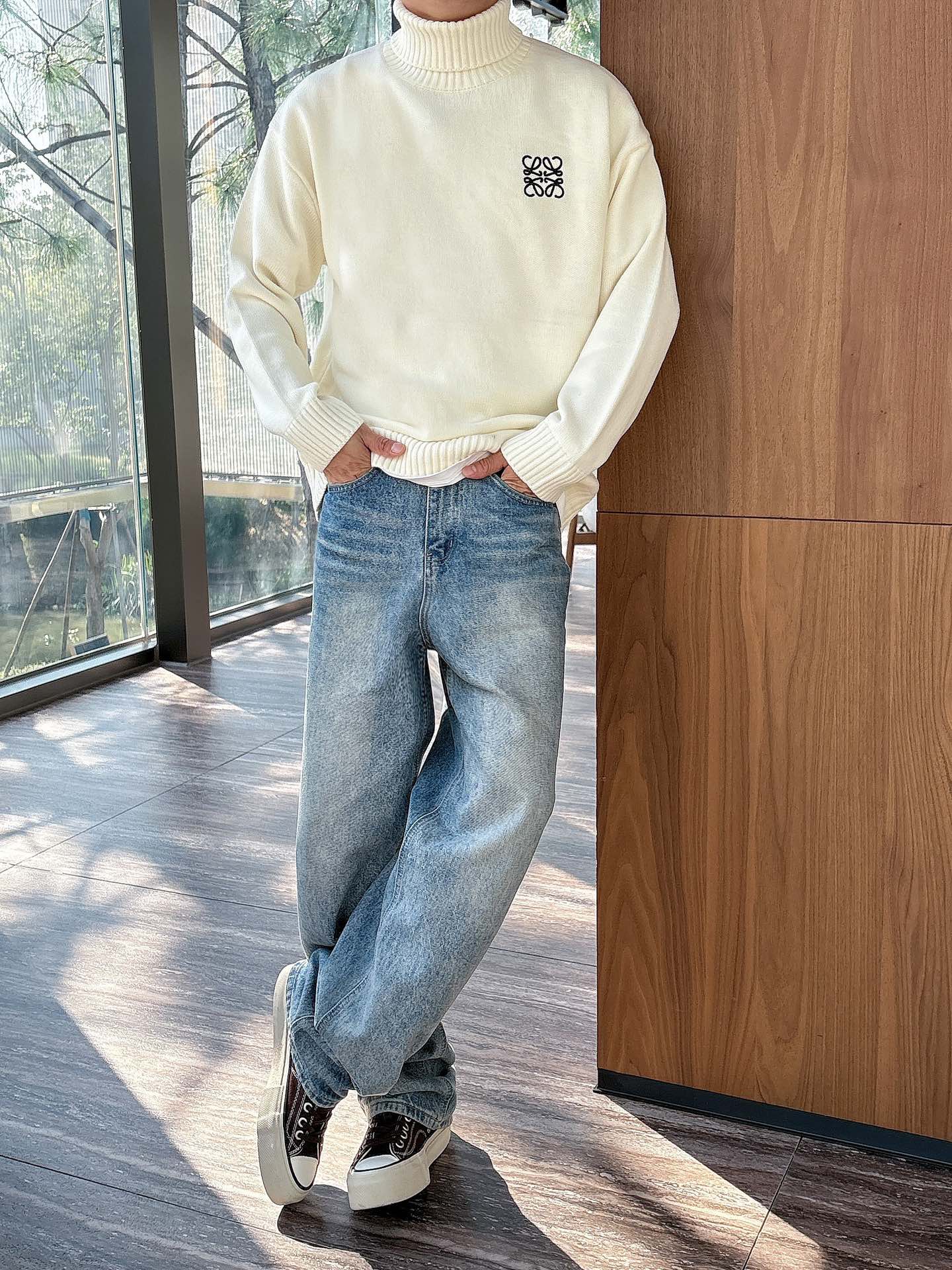 罗意威 2025毛衣 2025秋冬最新系列，专柜1:1顶级复刻，全品相！加厚款，时下最流行的老钱风，老板