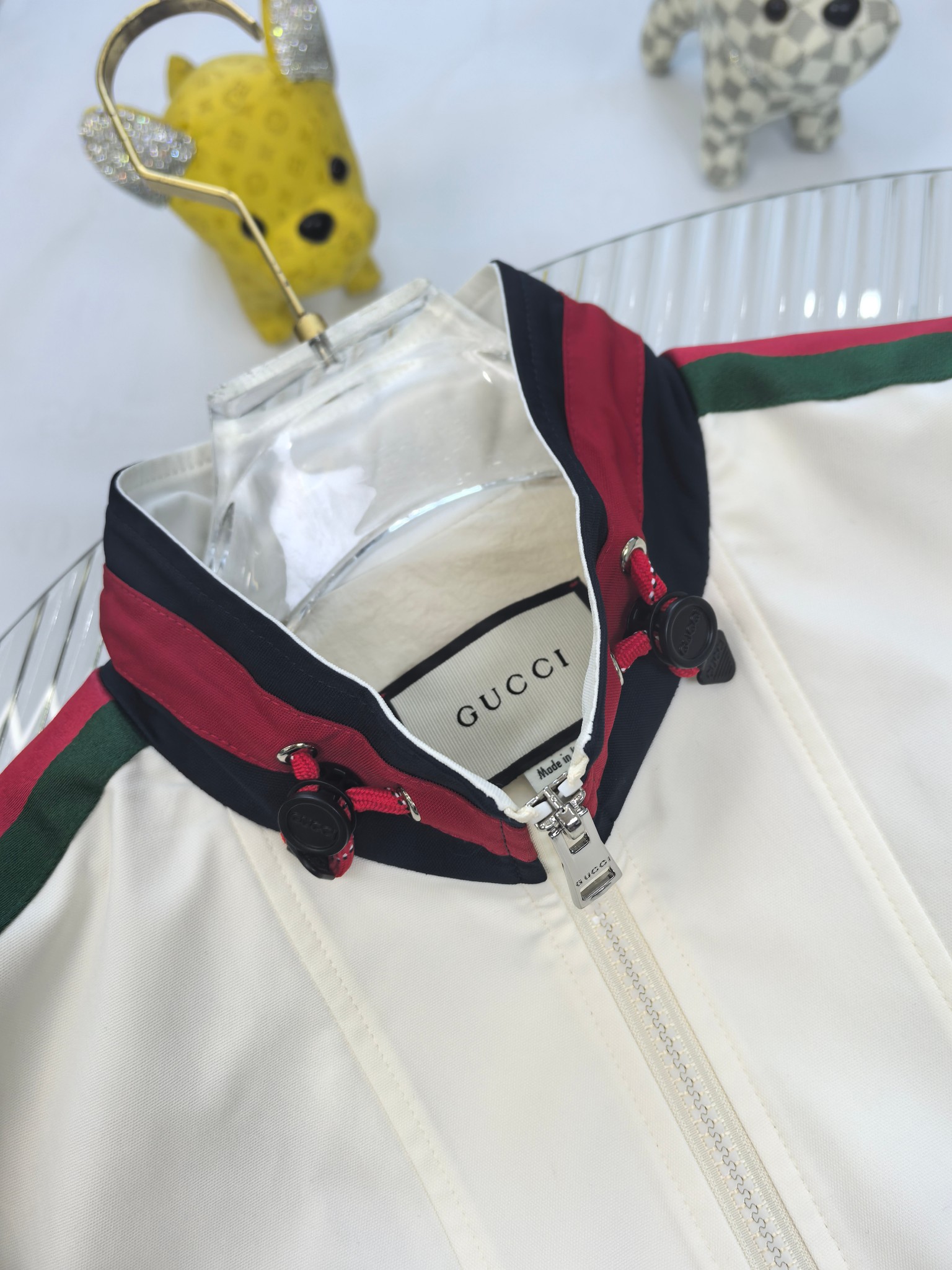 New# GUCCI迪奥经典老花夹克外套｜实用主义中的法式美学这款外套以标志性的蓝色 Oblique 提