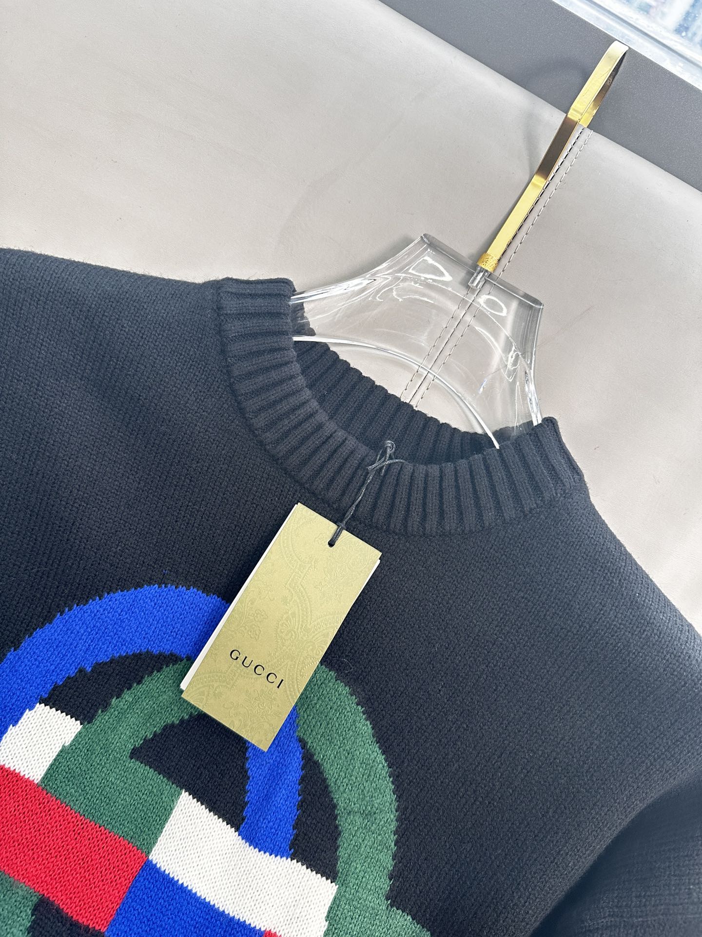 古驰 GUCCI 毛衣 2025秋冬最新系列，专柜1:1顶级复刻，顶级版本！加厚款，潮人必备单品！懂货的